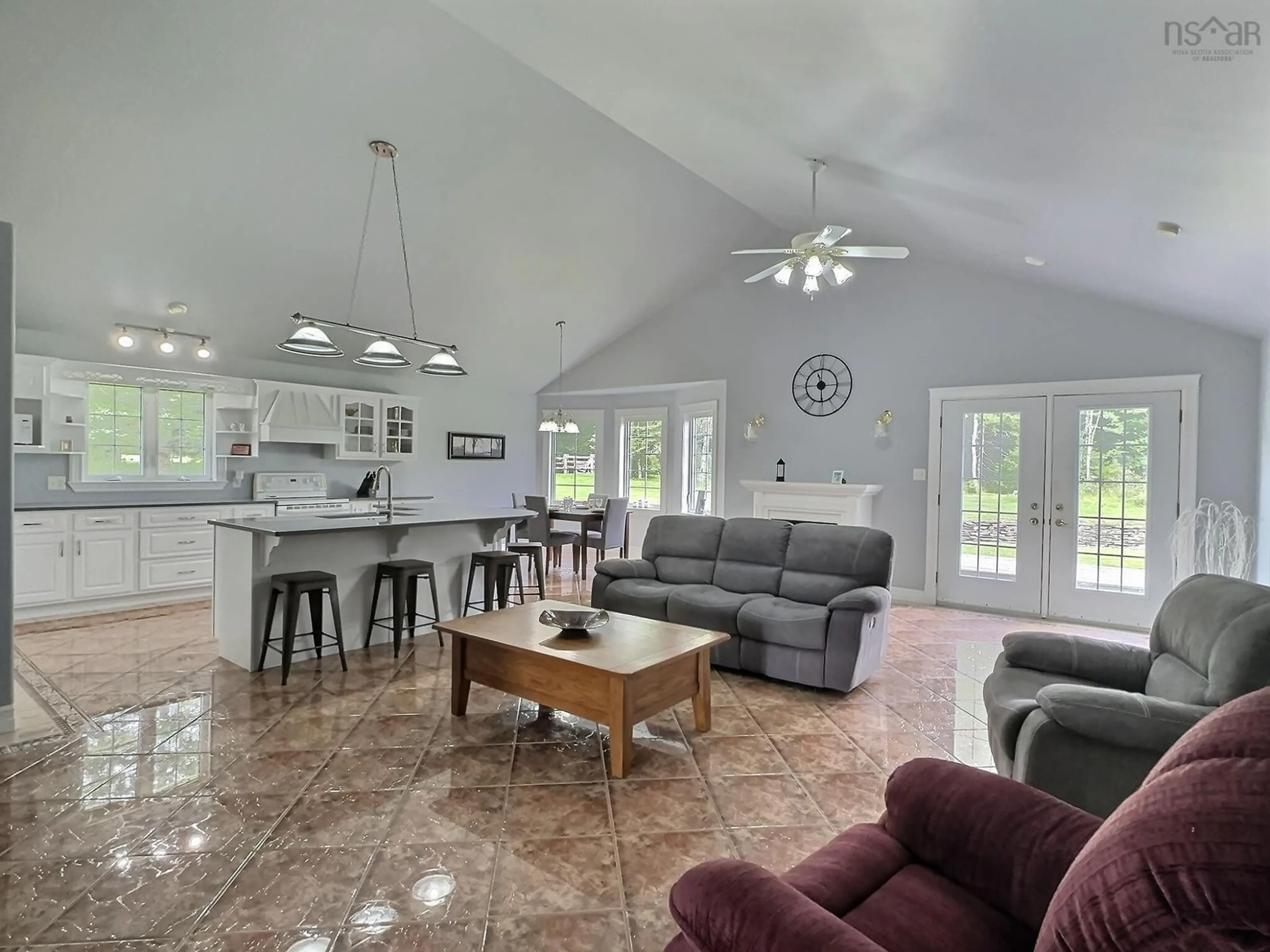 Open concept kitchen for 4 Eastmount Crt, East Mountain Nova Scotia B6L 2E8