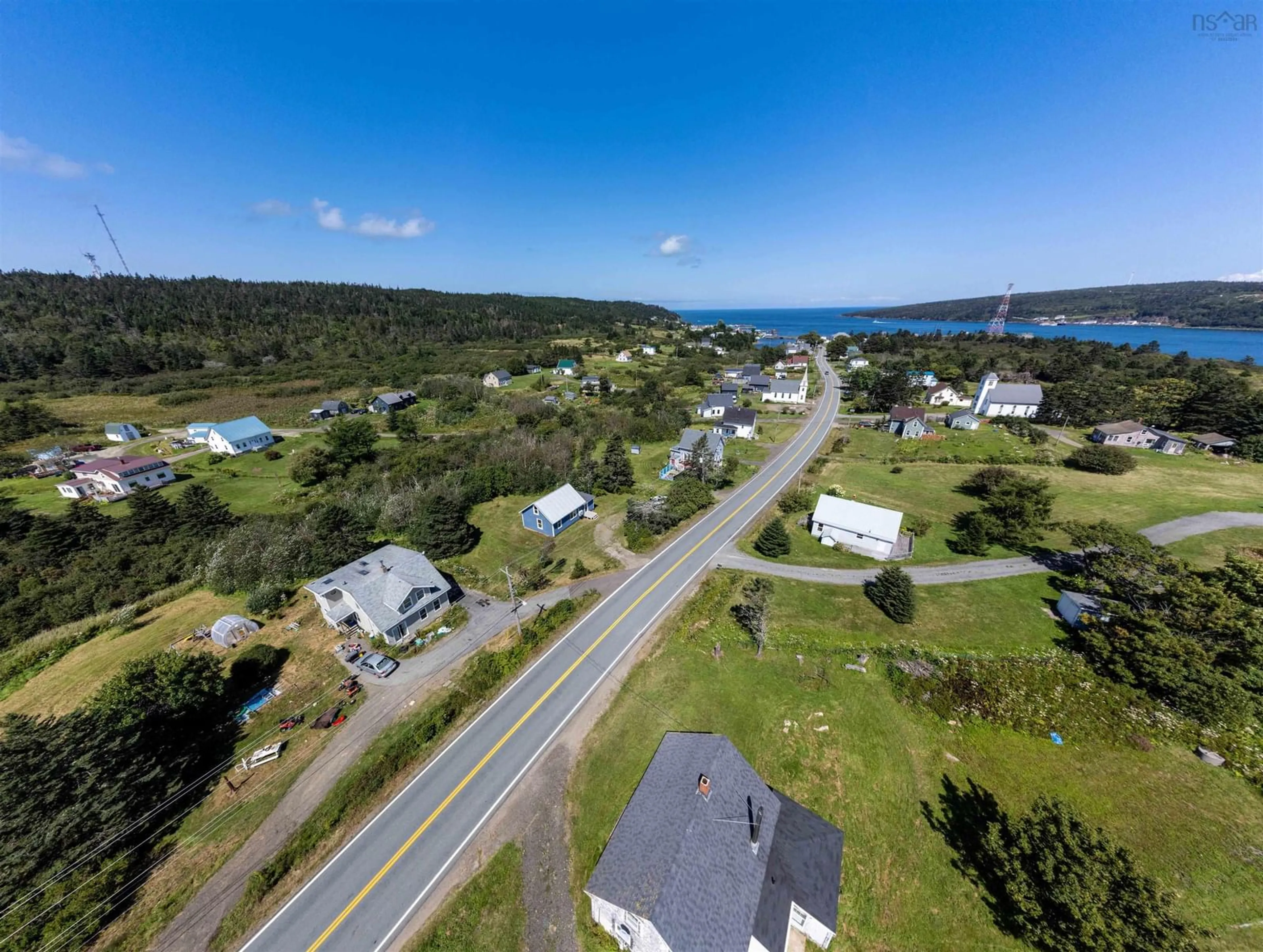 A pic from exterior of the house or condo, the street view for 3201 Highway 217, Tiverton Nova Scotia B0V 1G0