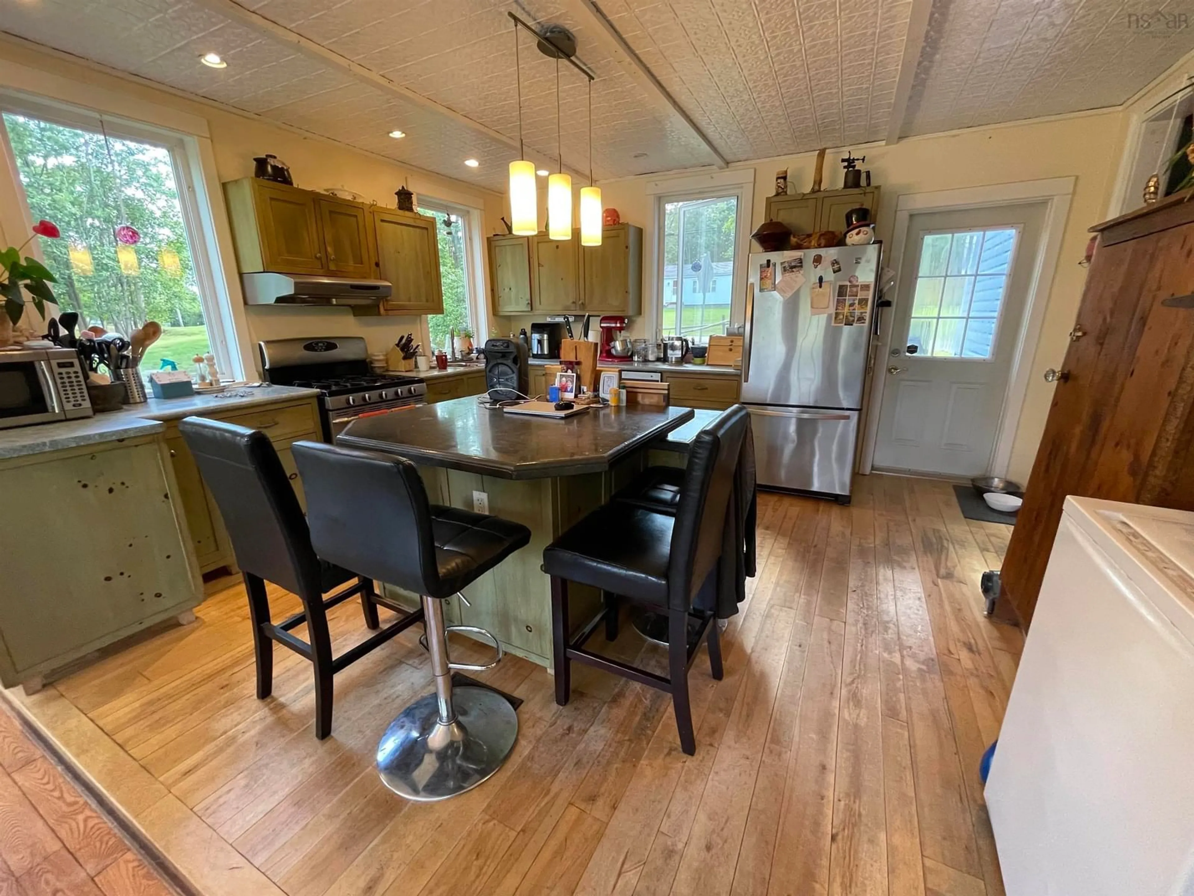 Open concept kitchen for 762 Medway River Rd, Charleston Nova Scotia B0J 2H0