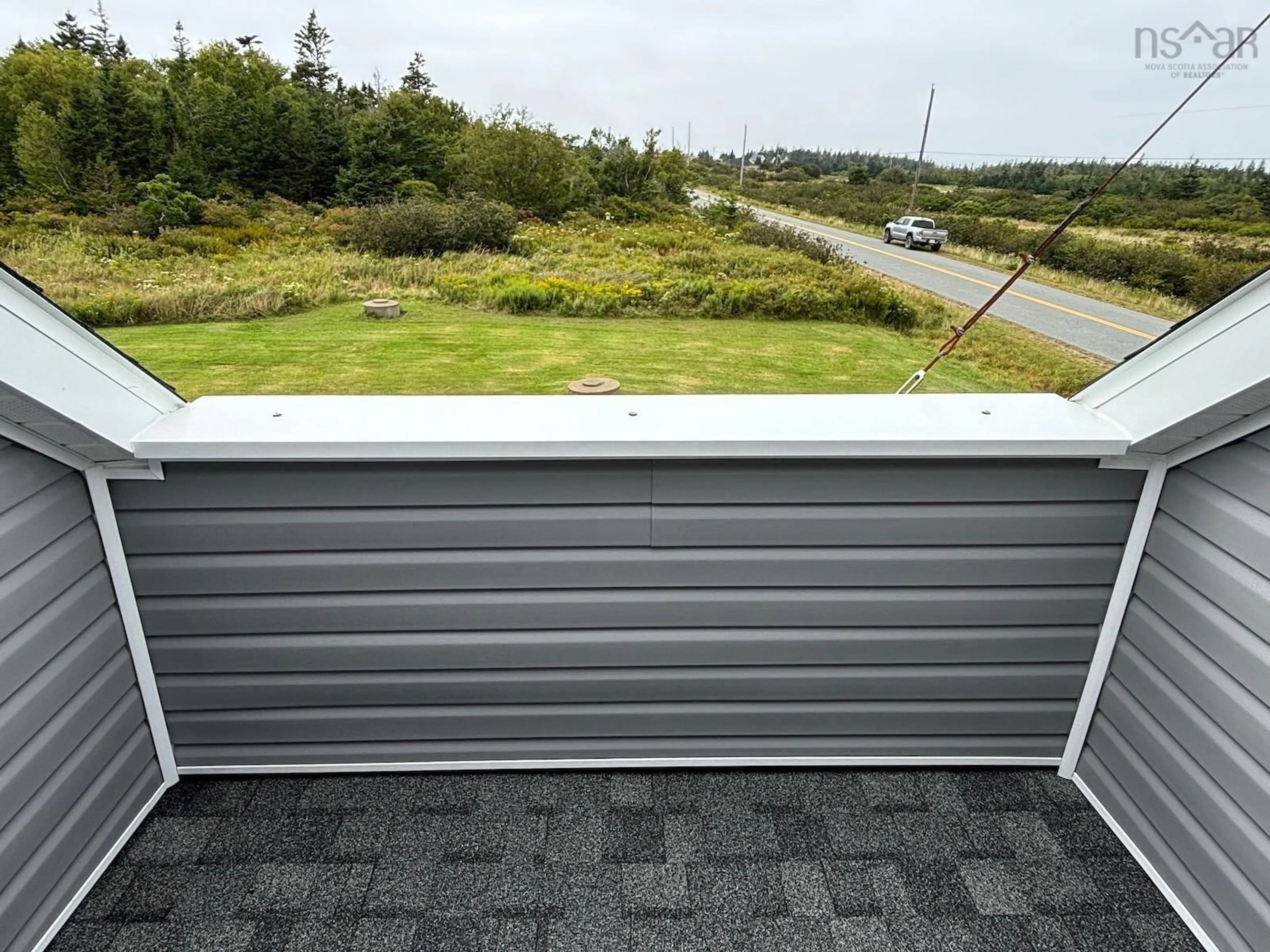 Home with vinyl exterior material for 235 Ross Durkee Rd, Sandford Nova Scotia B5A 5K8