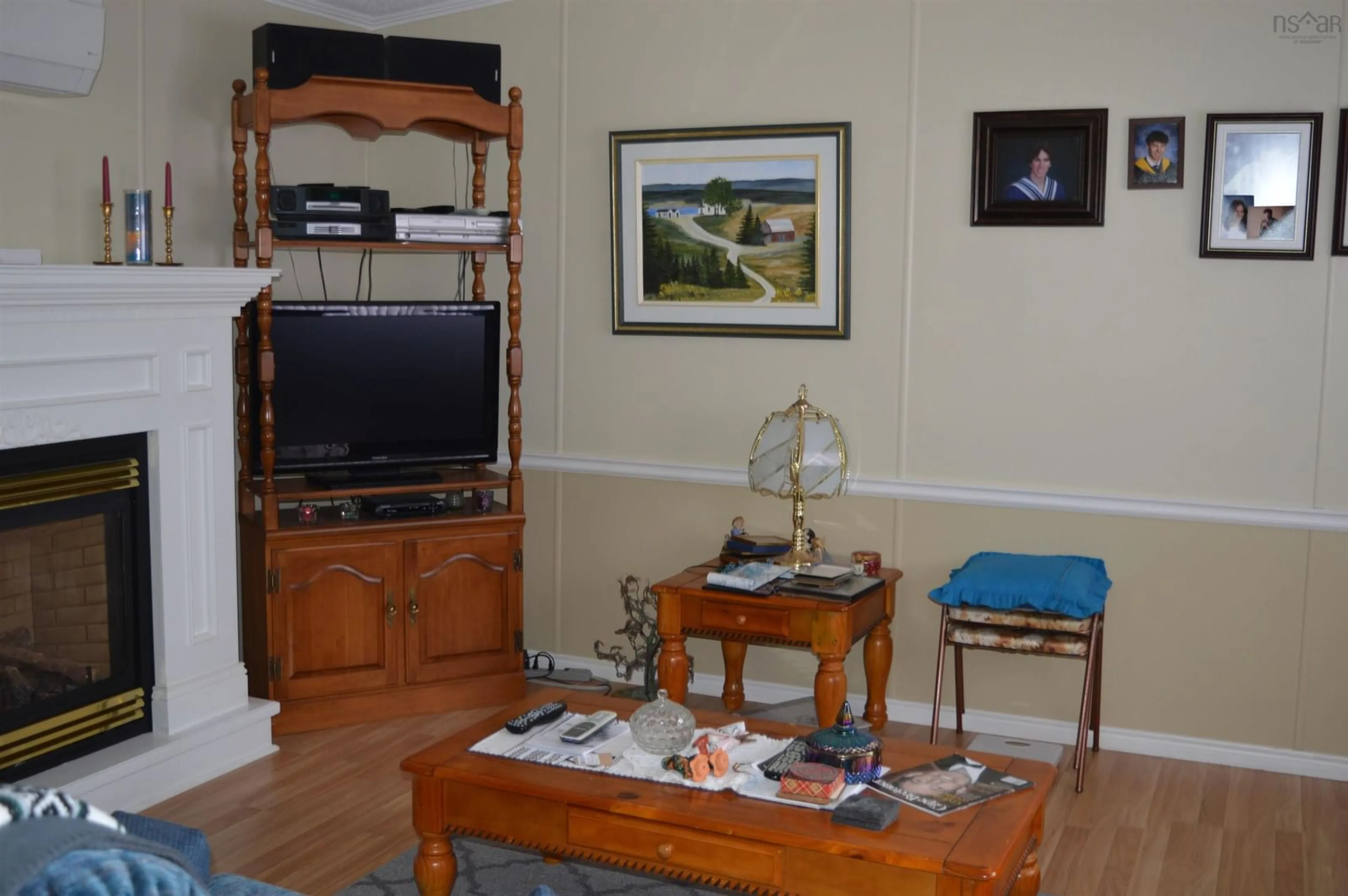 Media room, wood floors for 8 Greenhill Court, Antigonish Nova Scotia B2G 2V9