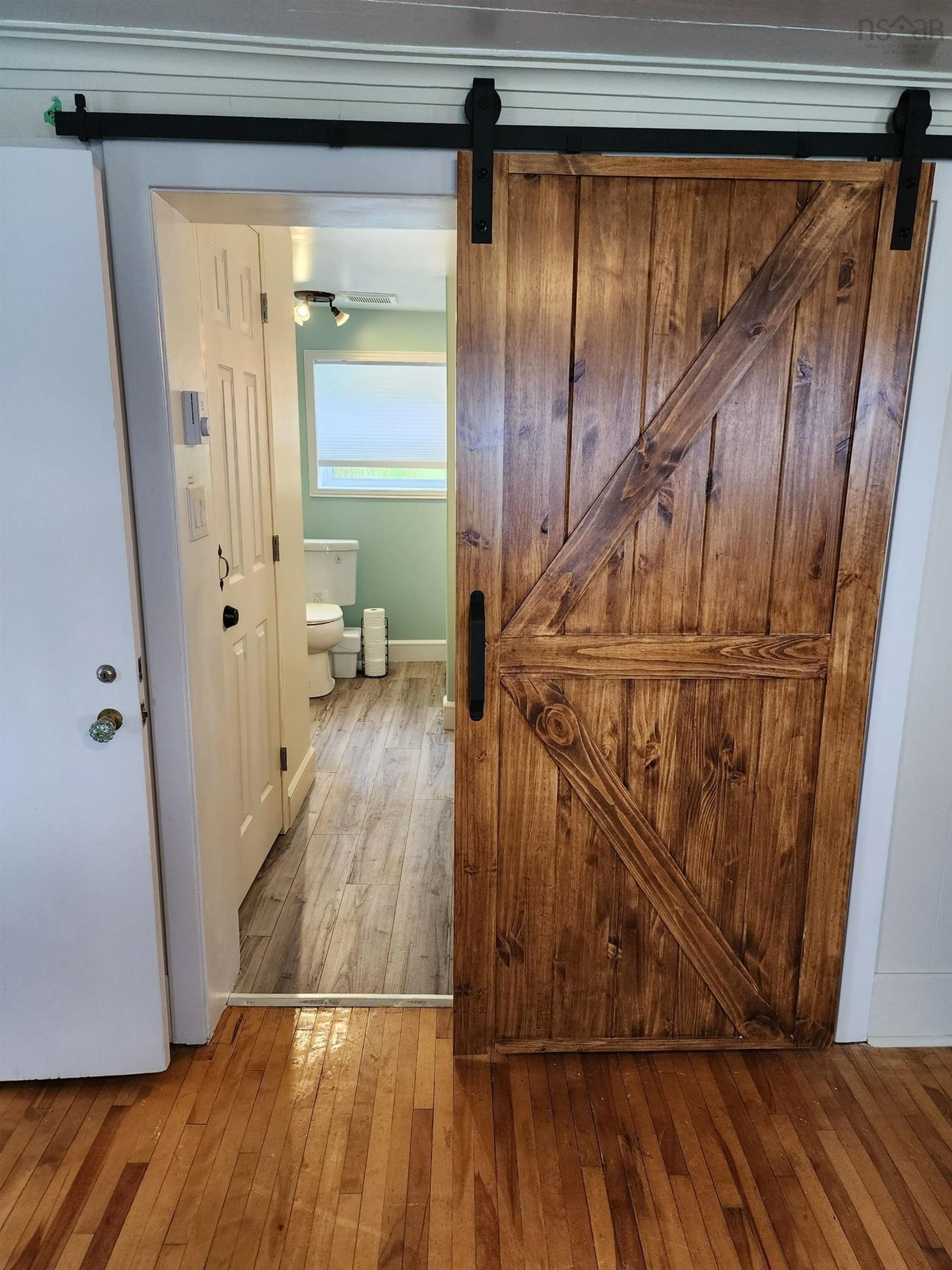 Indoor entryway, wood floors for 15398 Highway 4, Johnstown Nova Scotia B0E 3B0