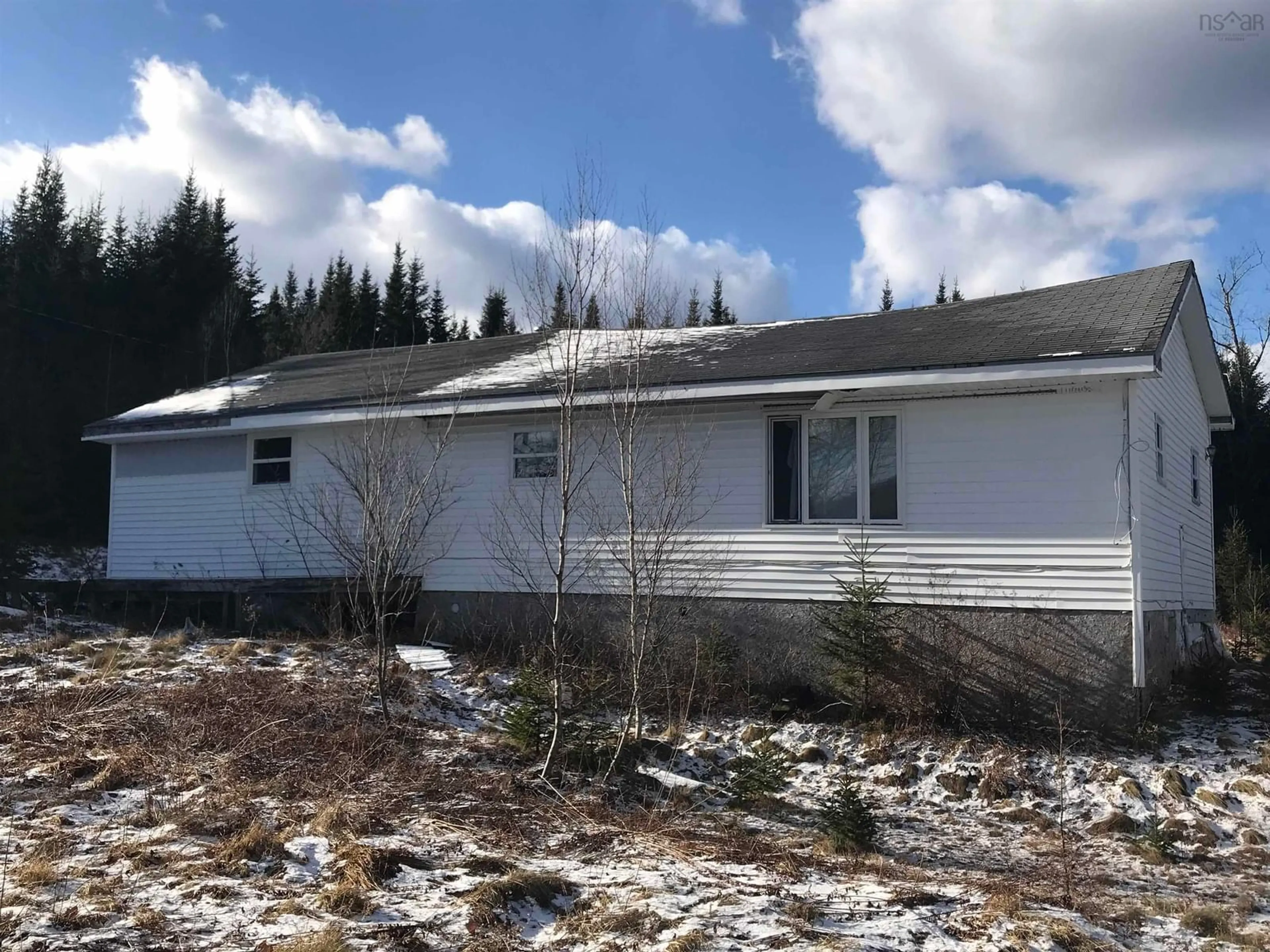 Frontside or backside of a home, the front or back of building for 485 Highway 336, Upper Musquodoboit Nova Scotia B0N 2M0