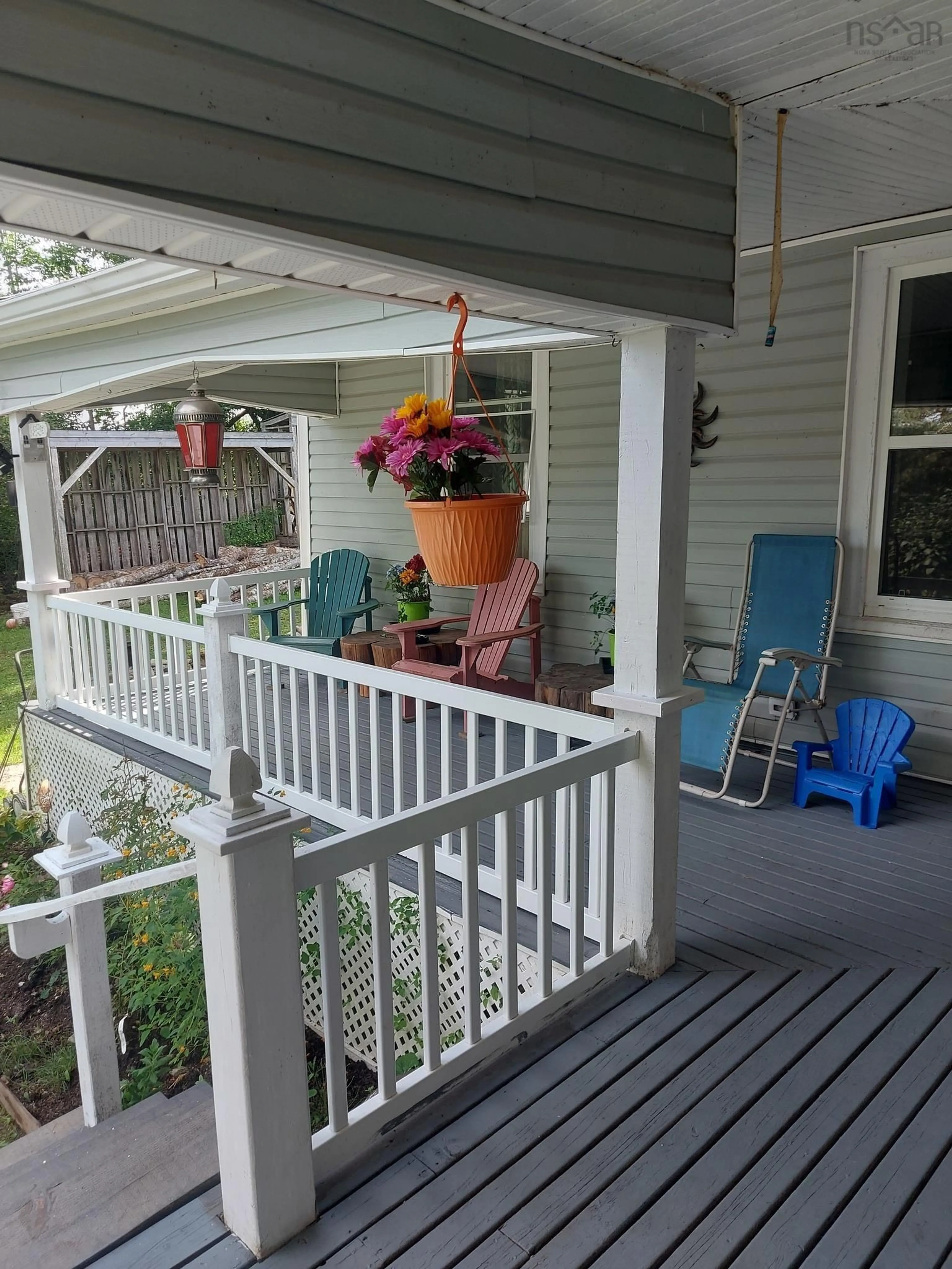 Patio, cottage for 87 Copper Lake Rd, Goshen Nova Scotia B0H 1M0