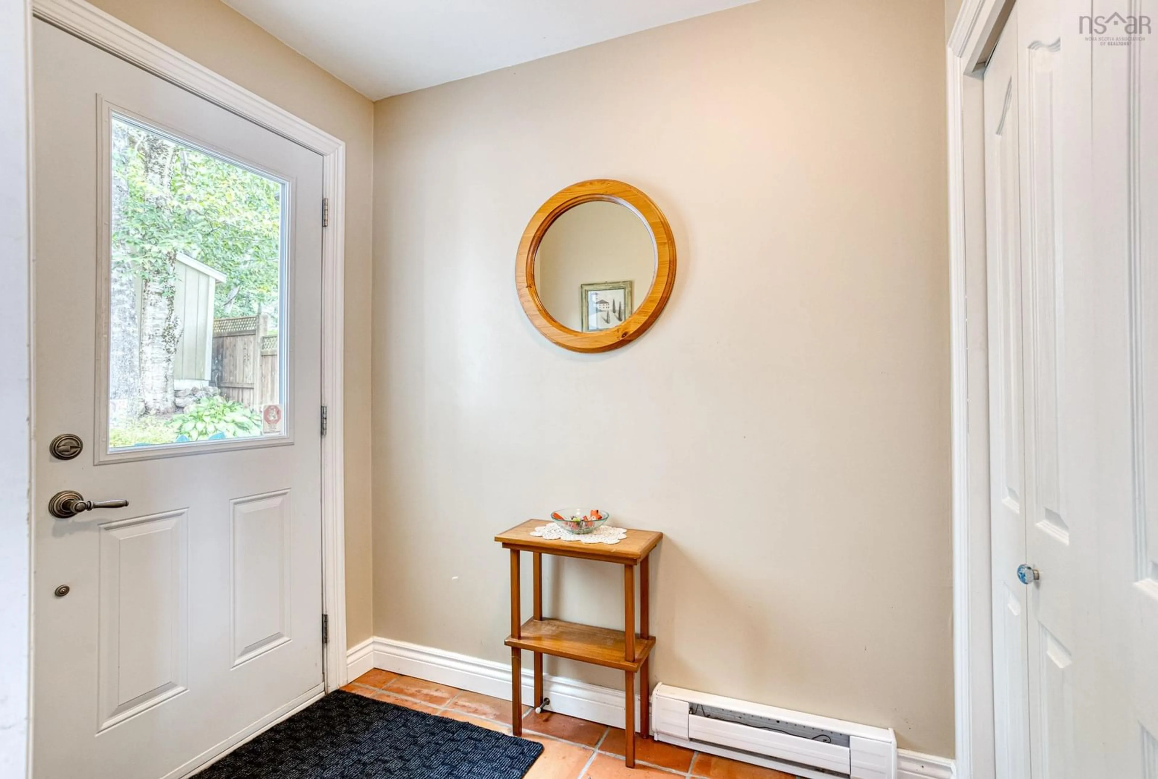 Indoor entryway, wood floors for 65 Hubley Mill Lake Rd, Upper Tantallon Nova Scotia B3Z 1E7