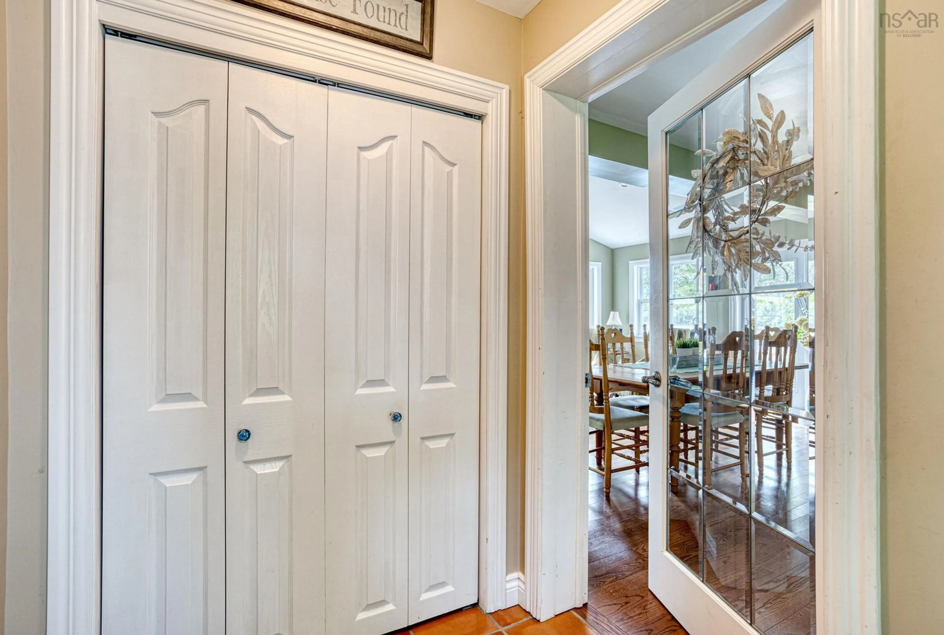 Indoor entryway, wood floors for 65 Hubley Mill Lake Rd, Upper Tantallon Nova Scotia B3Z 1E7