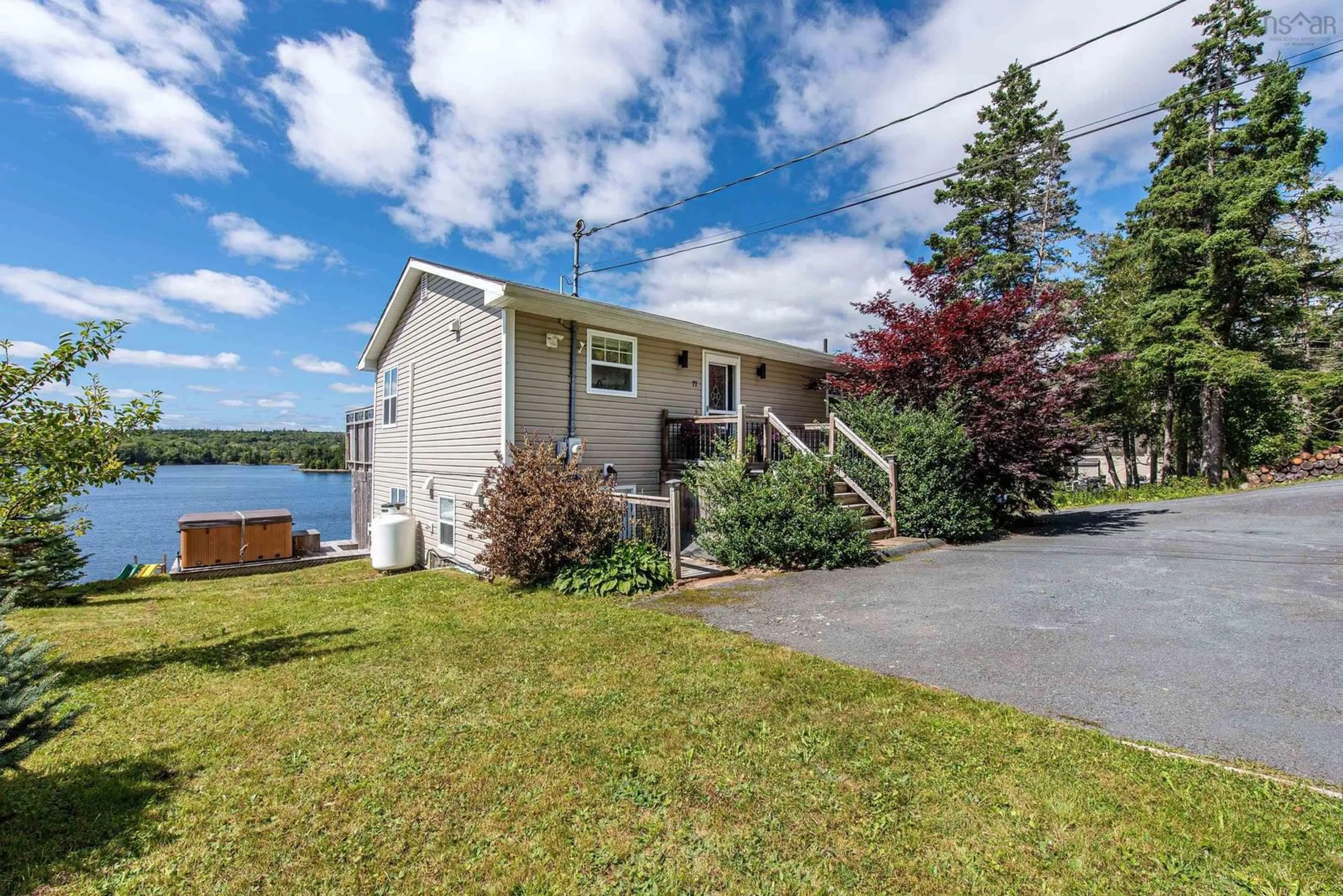 A pic from exterior of the house or condo, cottage for 77 Candy Mountain Rd, Mineville Nova Scotia B2Z 1K4