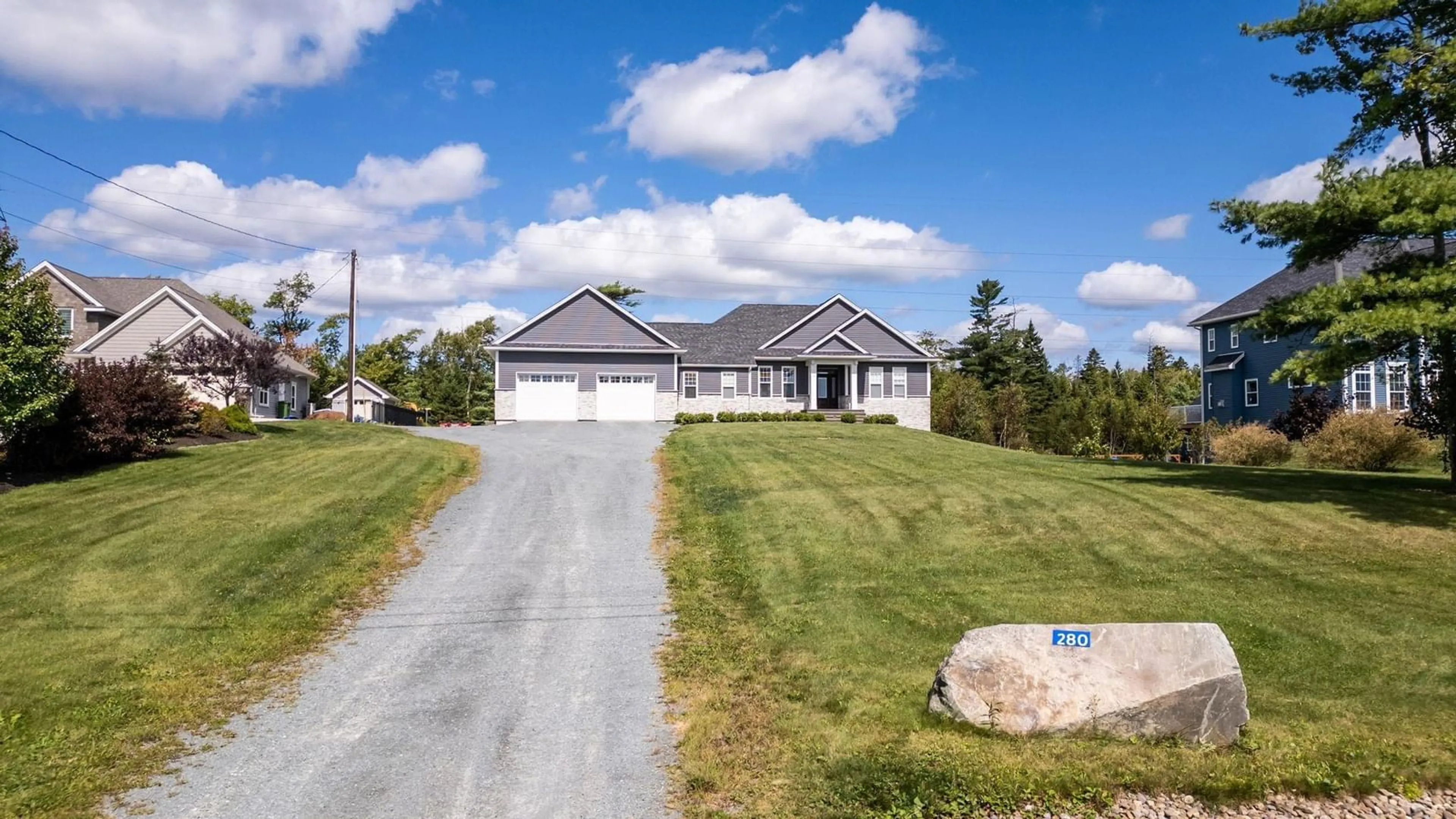 Frontside or backside of a home, the street view for 280 Willow Hill Ridge, Waverley Nova Scotia B2R 0A4