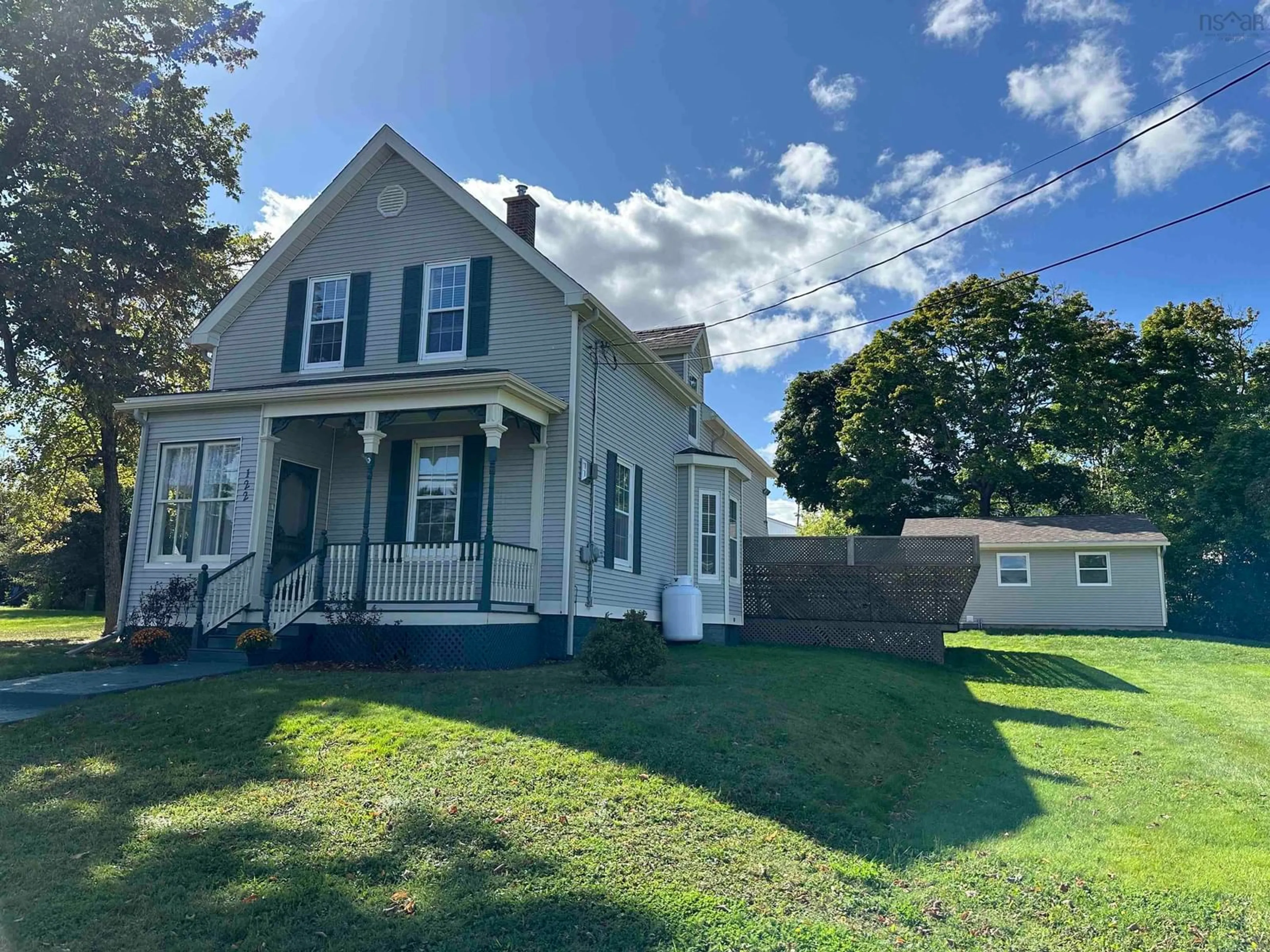 Frontside or backside of a home, cottage for 122 Mackay St, Stellarton Nova Scotia B0K 1S0