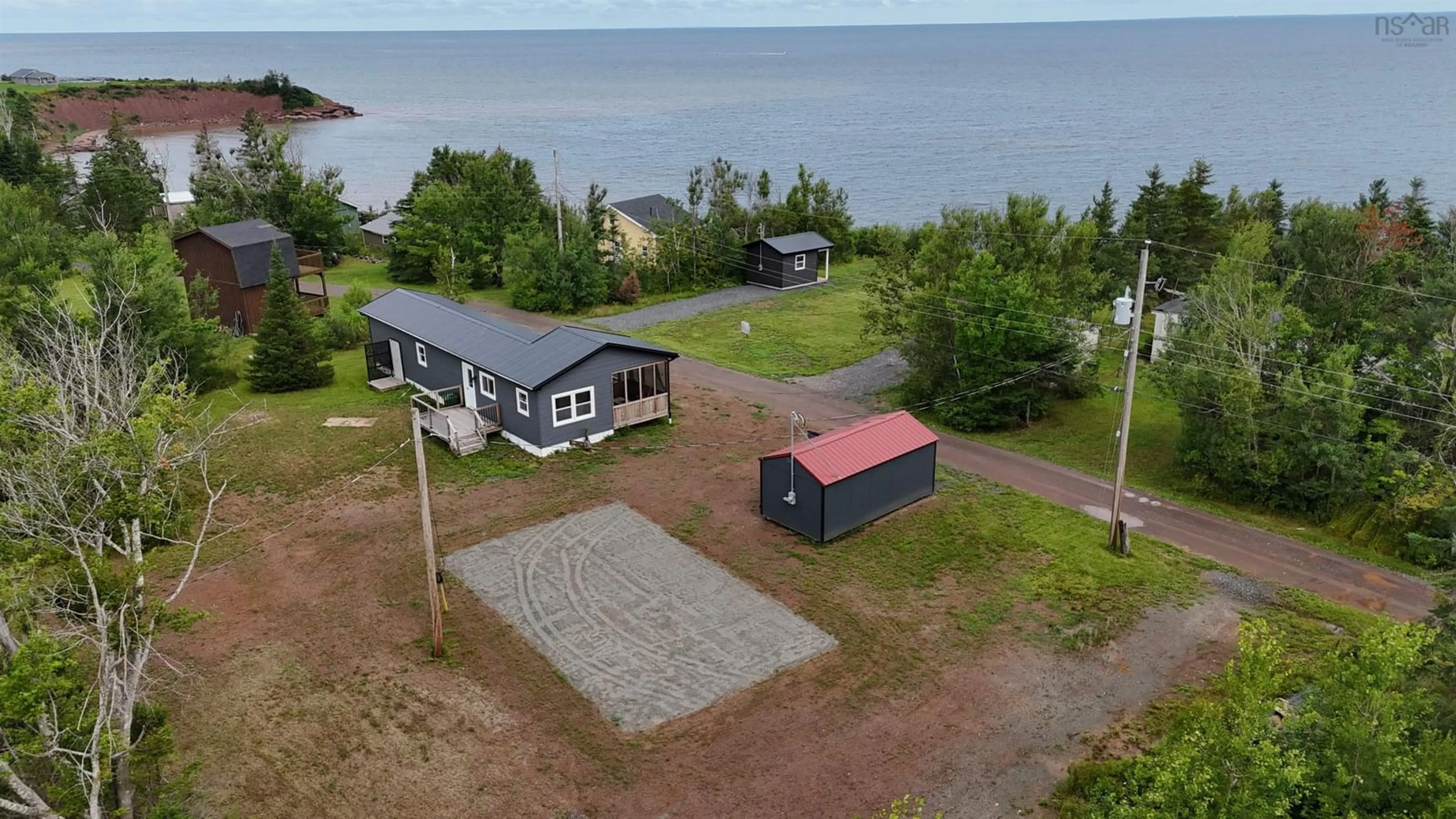 A pic from exterior of the house or condo, cottage for 124 & 115 Red Cliff Dr, Seafoam Nova Scotia B0K 1N0