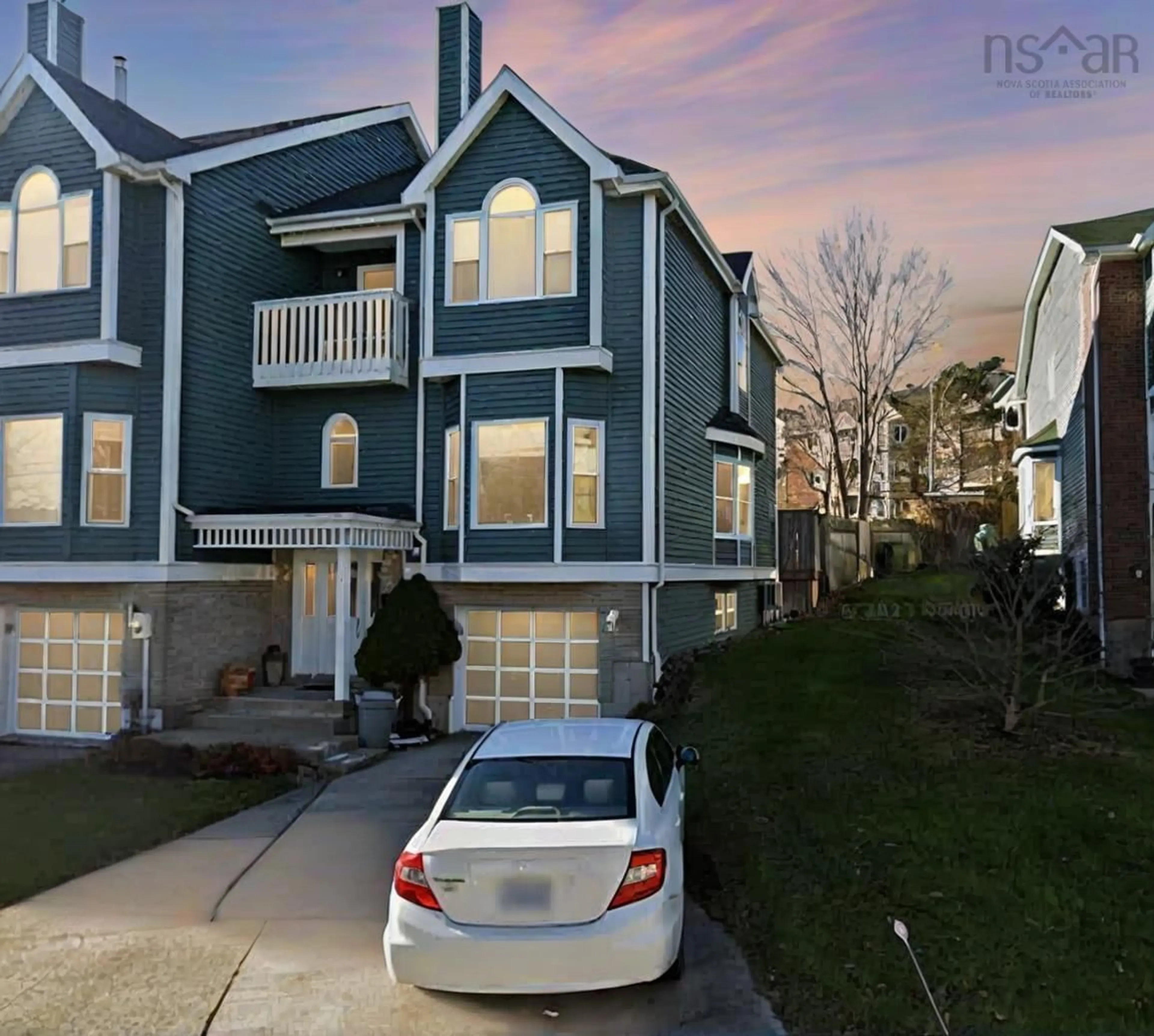 A pic from exterior of the house or condo, the street view for 74 Anchor Dr, Halifax Nova Scotia B3N 3E1