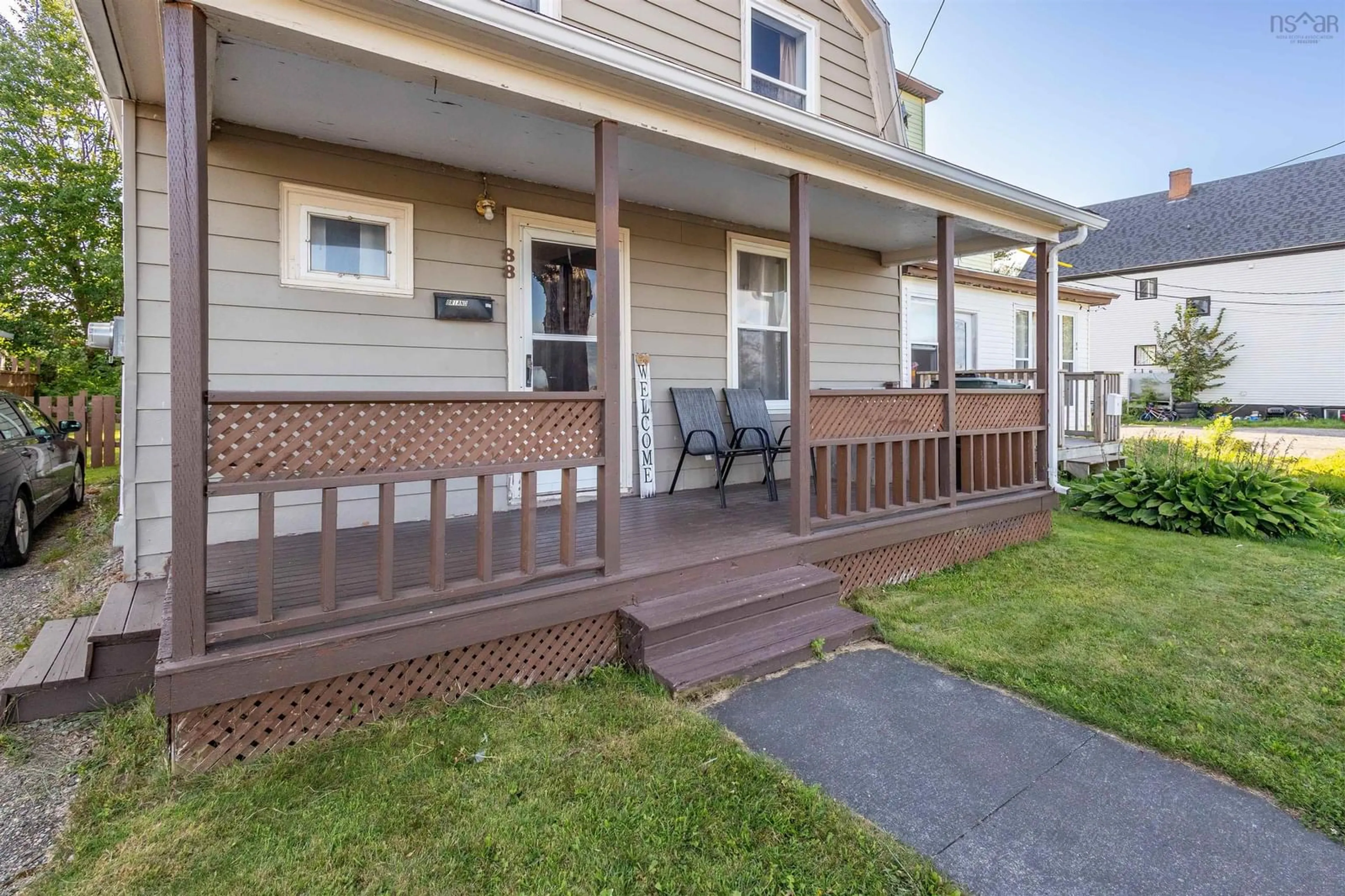 Patio for 88 Intercolonial St, Sydney Nova Scotia B1P 1S6