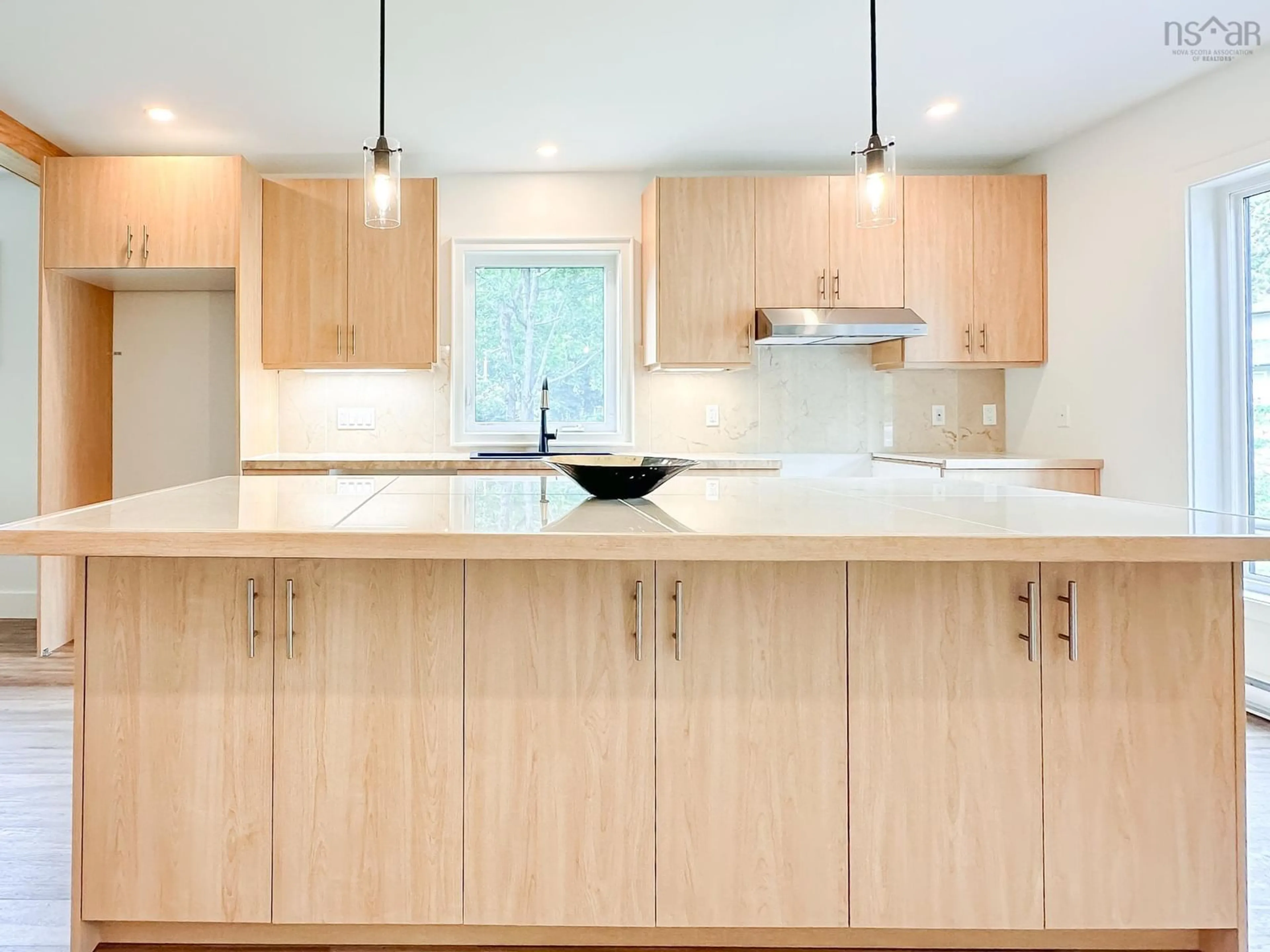 Contemporary kitchen, wood floors for Terra Nova Dr #61A-1, Kentville Nova Scotia B4N 5H1