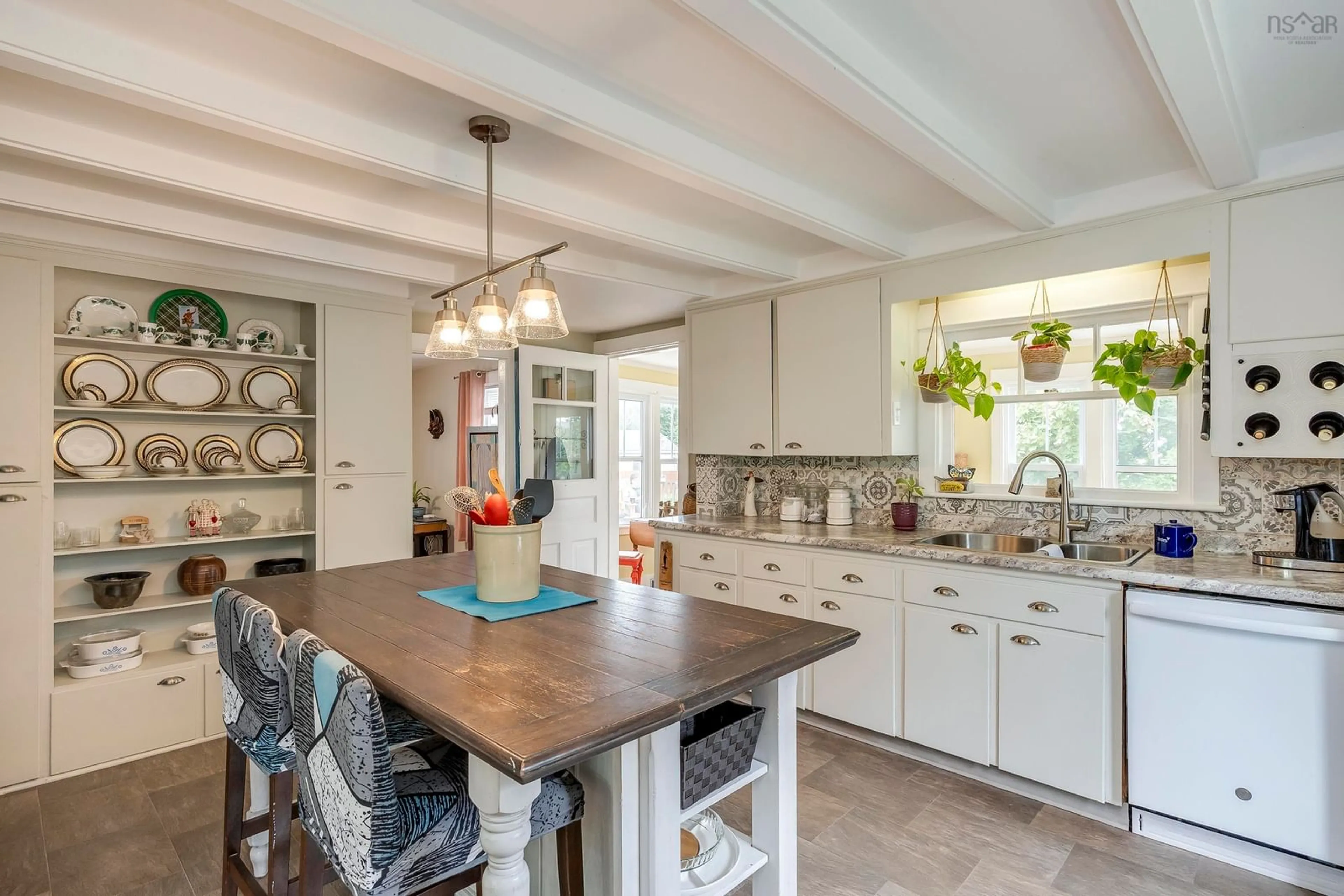 Rustic kitchen for 156 Cottage St, Berwick Nova Scotia B0P 1E0