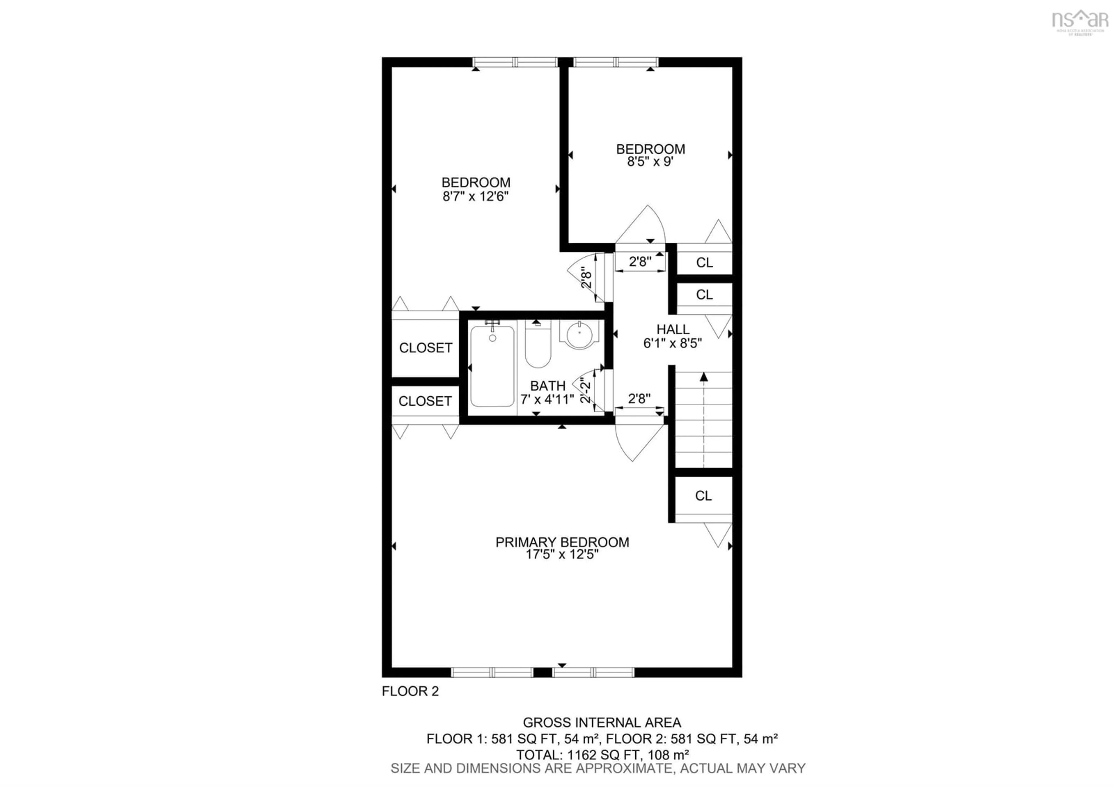 Floor plan for 58 Drumdonald Rd, Halifax Nova Scotia B3P 2K9