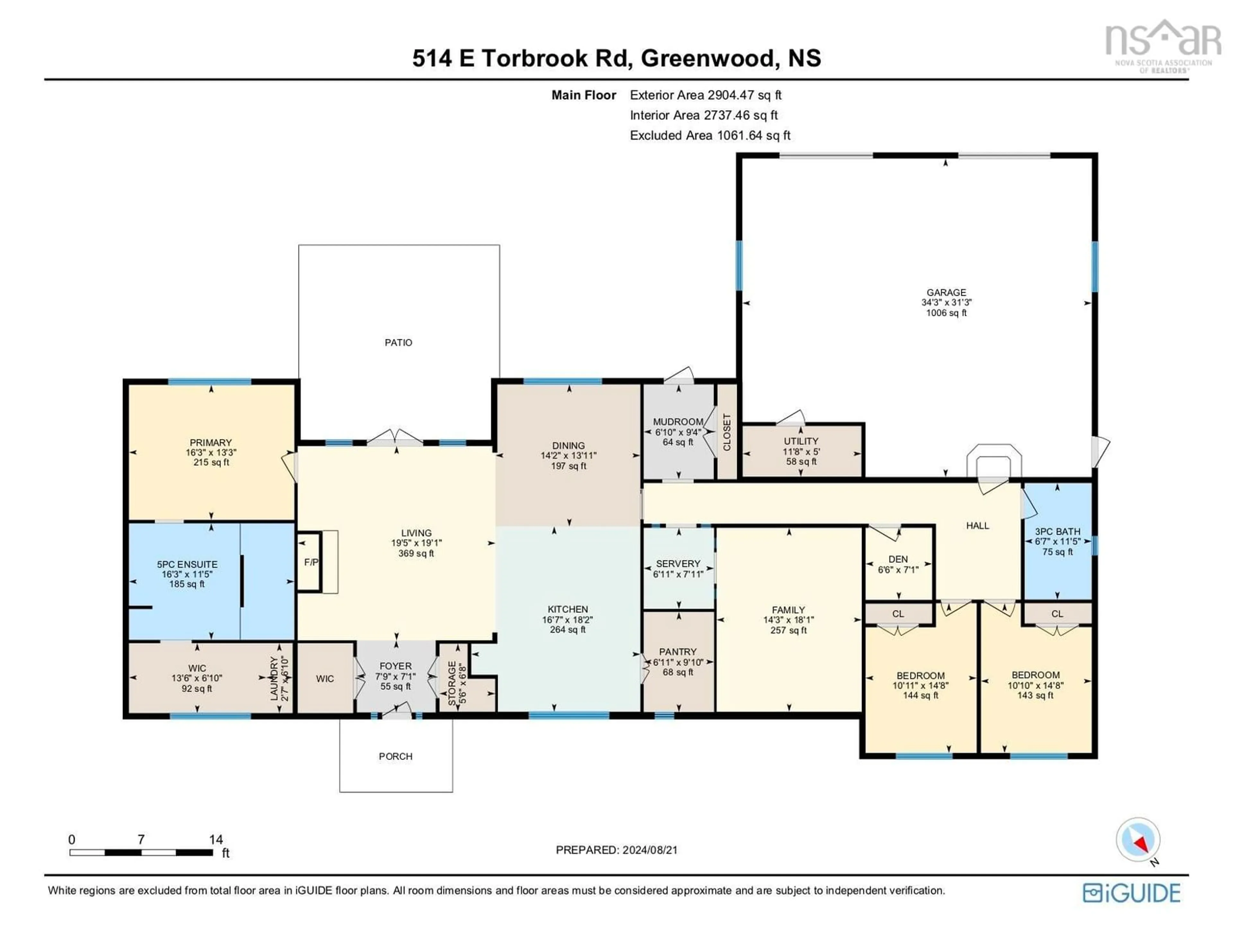 Floor plan for 514 East Torbrook Rd, South Tremont Nova Scotia B0P 1R0