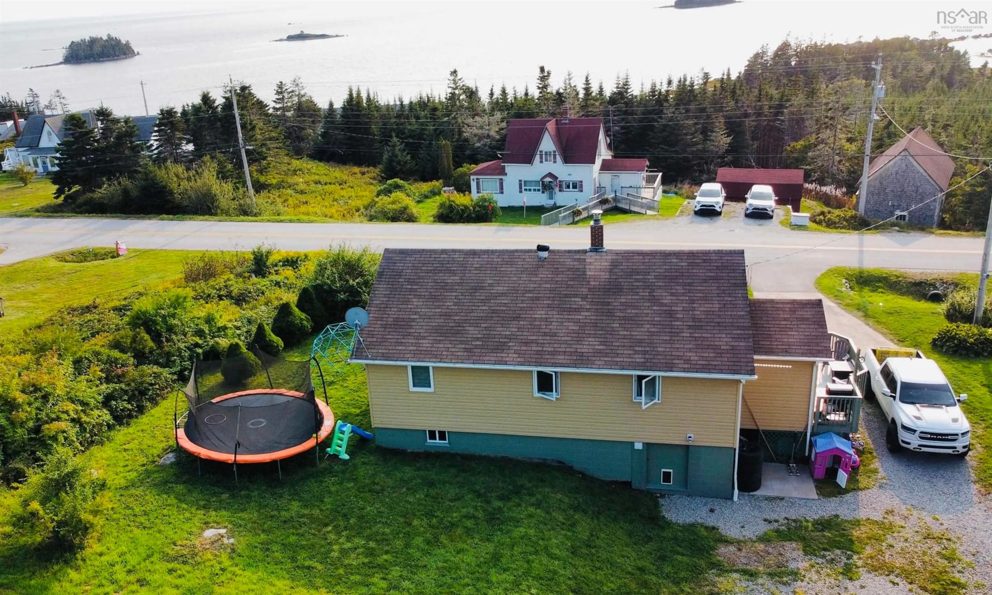 Frontside or backside of a home, cottage for 716 Bear Point Rd, Bear Point Nova Scotia B0W 3B0