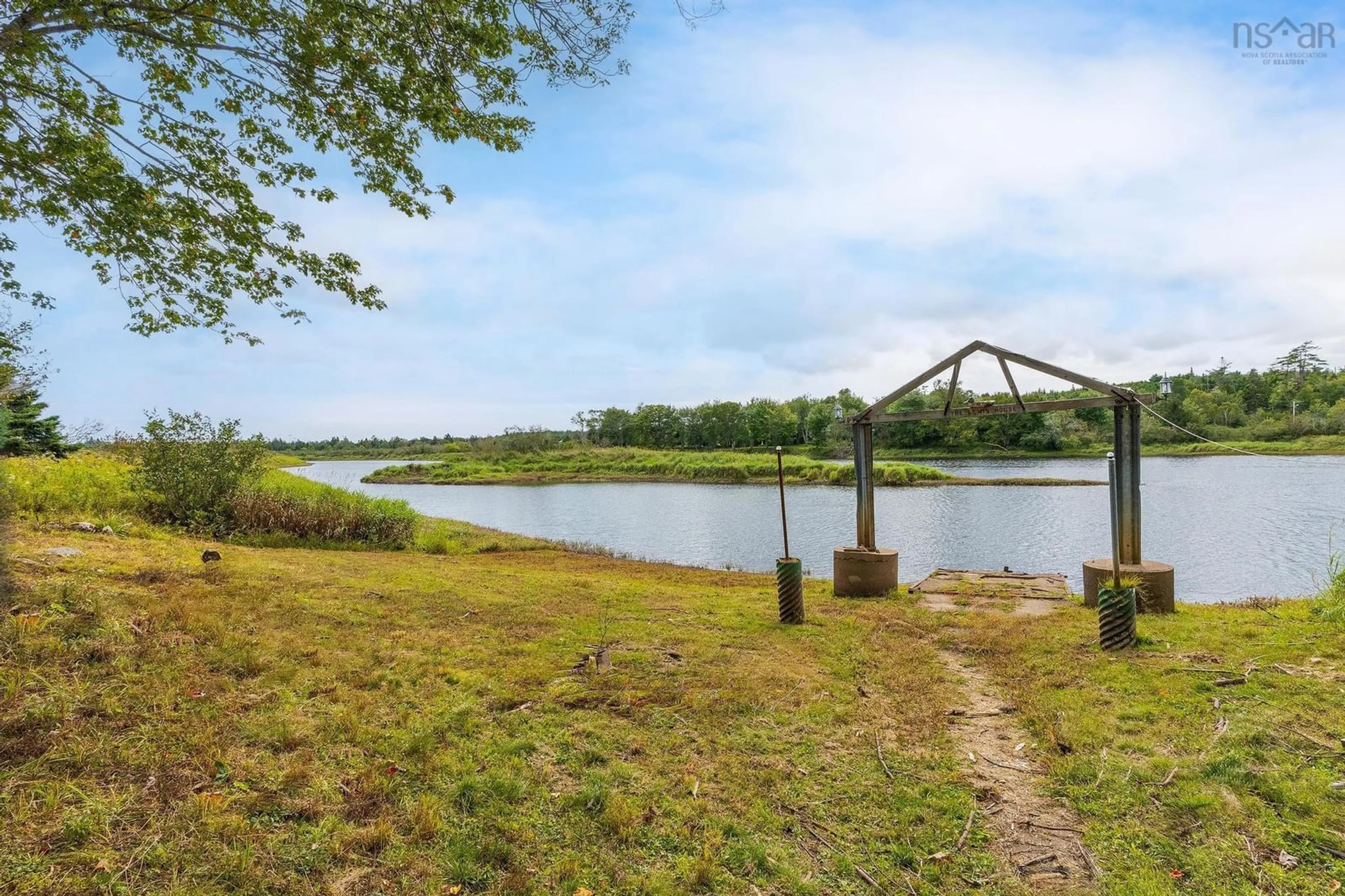 Patio, the view of lake or river for 126 Bayers Mill Rd, Musquodoboit Nova Scotia B0J 2L0