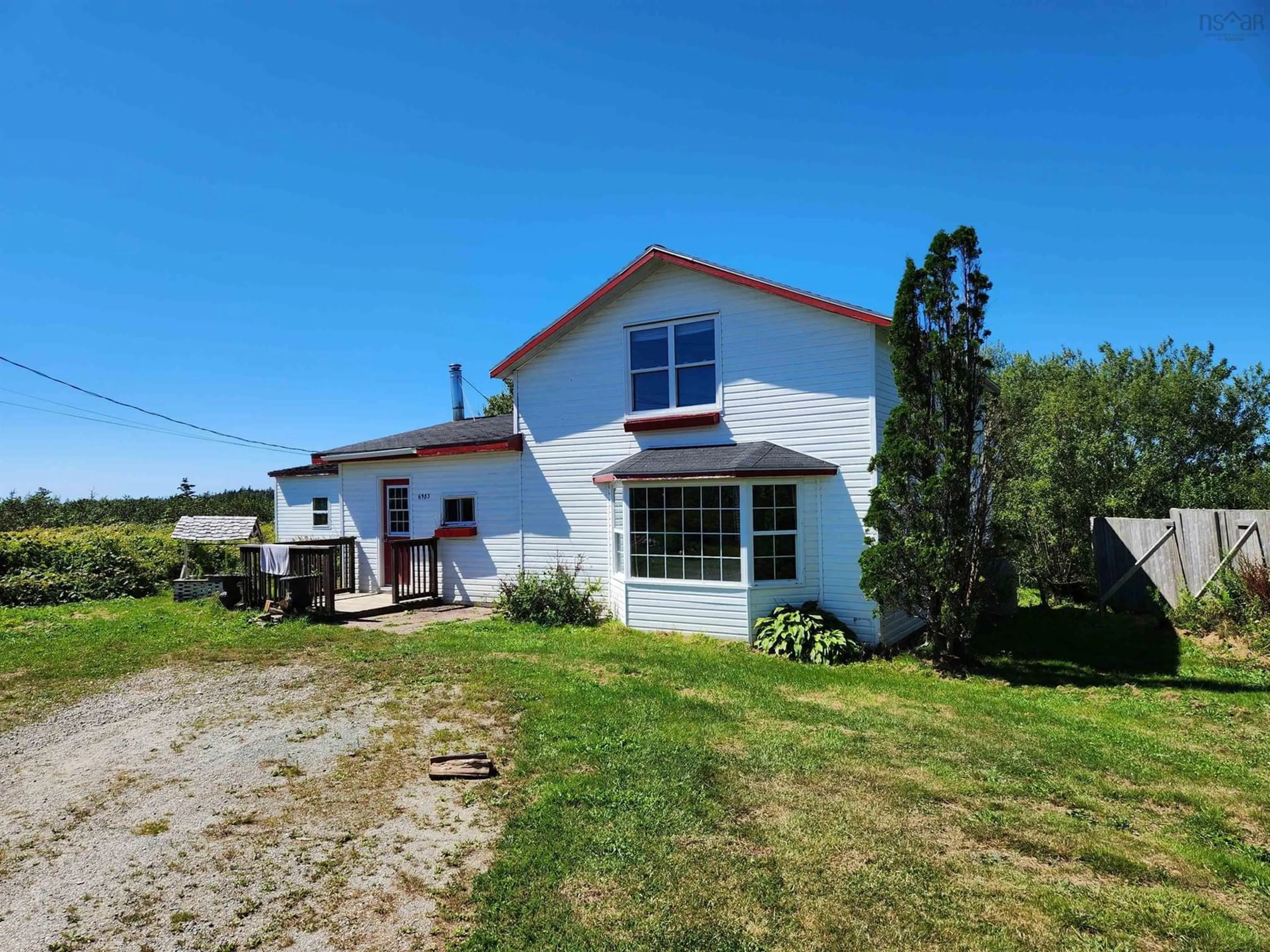 Frontside or backside of a home, cottage for 6983 Highway 3, Central Woods Harbour Nova Scotia B0W 2E0