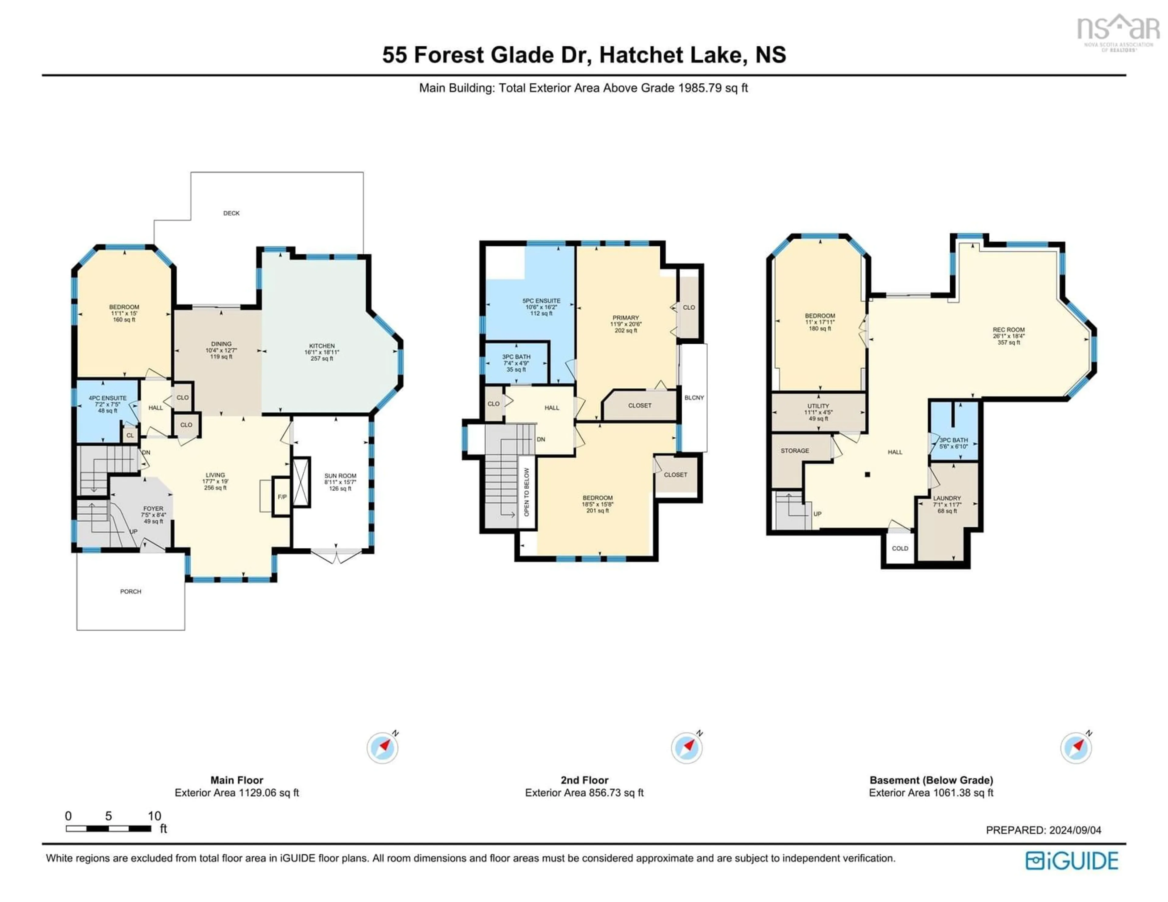 Floor plan for 55 Forest Glade Dr, Hatchet Lake Nova Scotia B3T 1R7