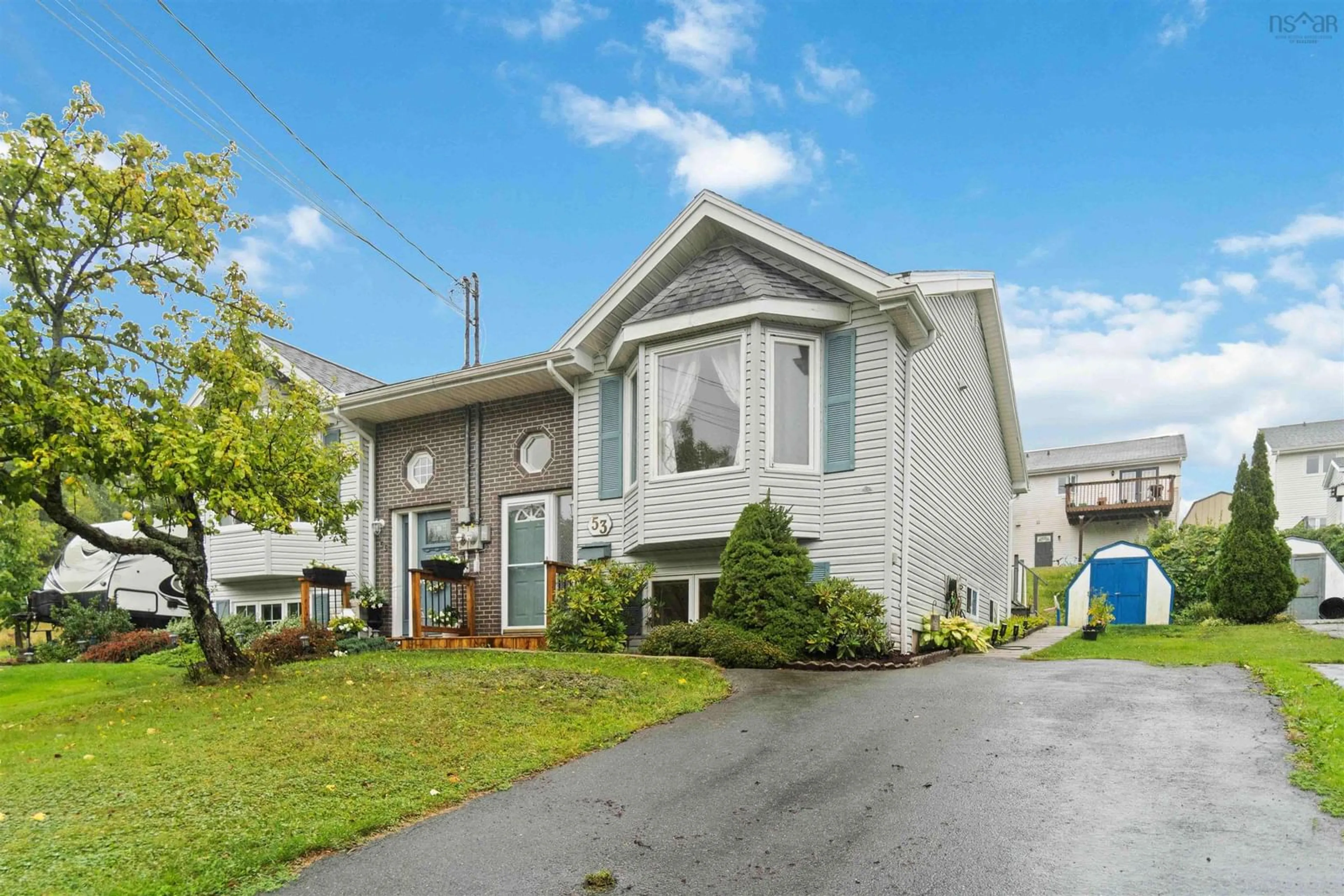 Frontside or backside of a home for 53 Victoria Dr, Lower Sackville Nova Scotia B4C 4C4