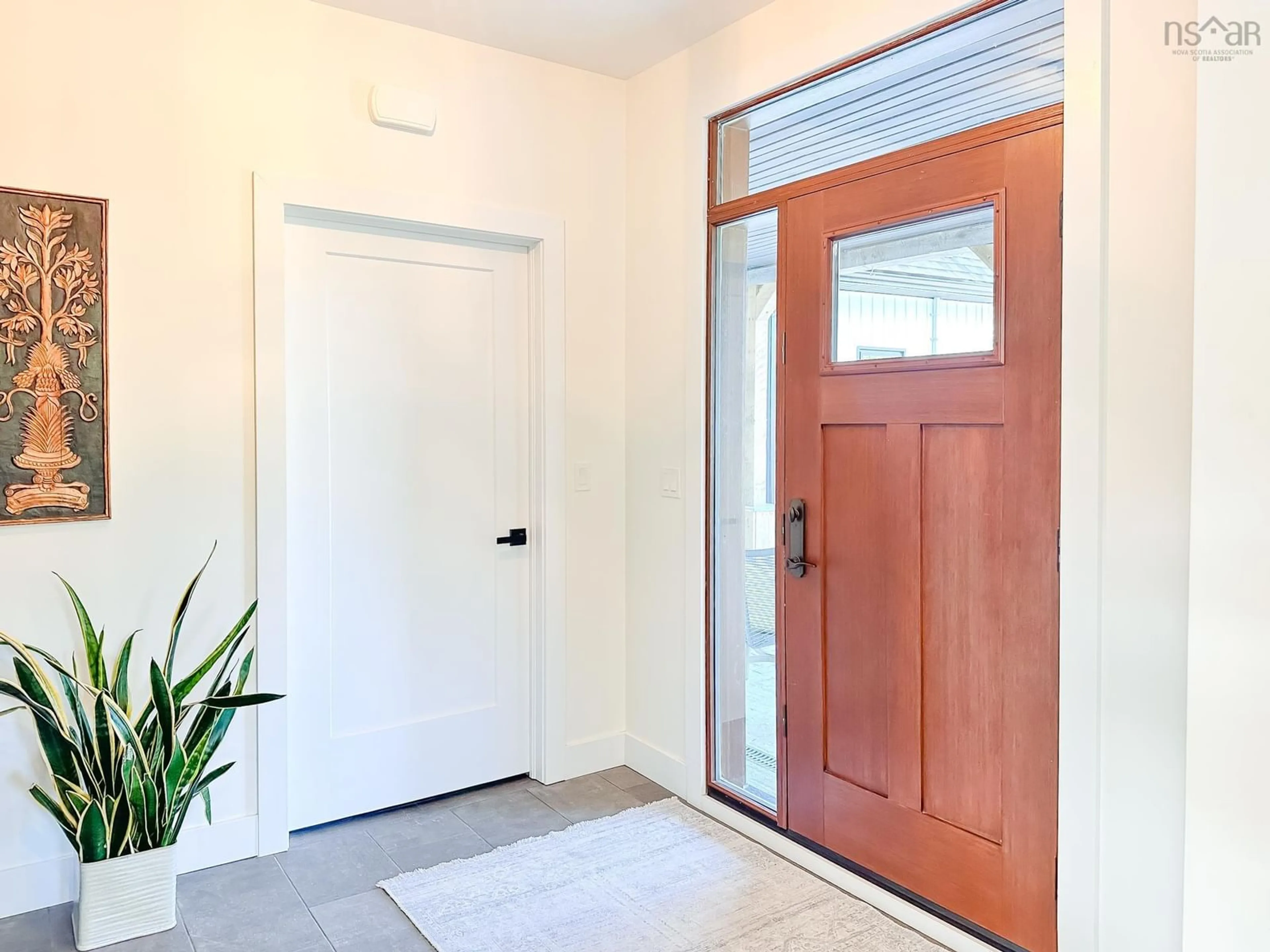 Indoor entryway, wood floors for 644 North Bishop Rd, Brooklyn Corner Nova Scotia B0P 1G0