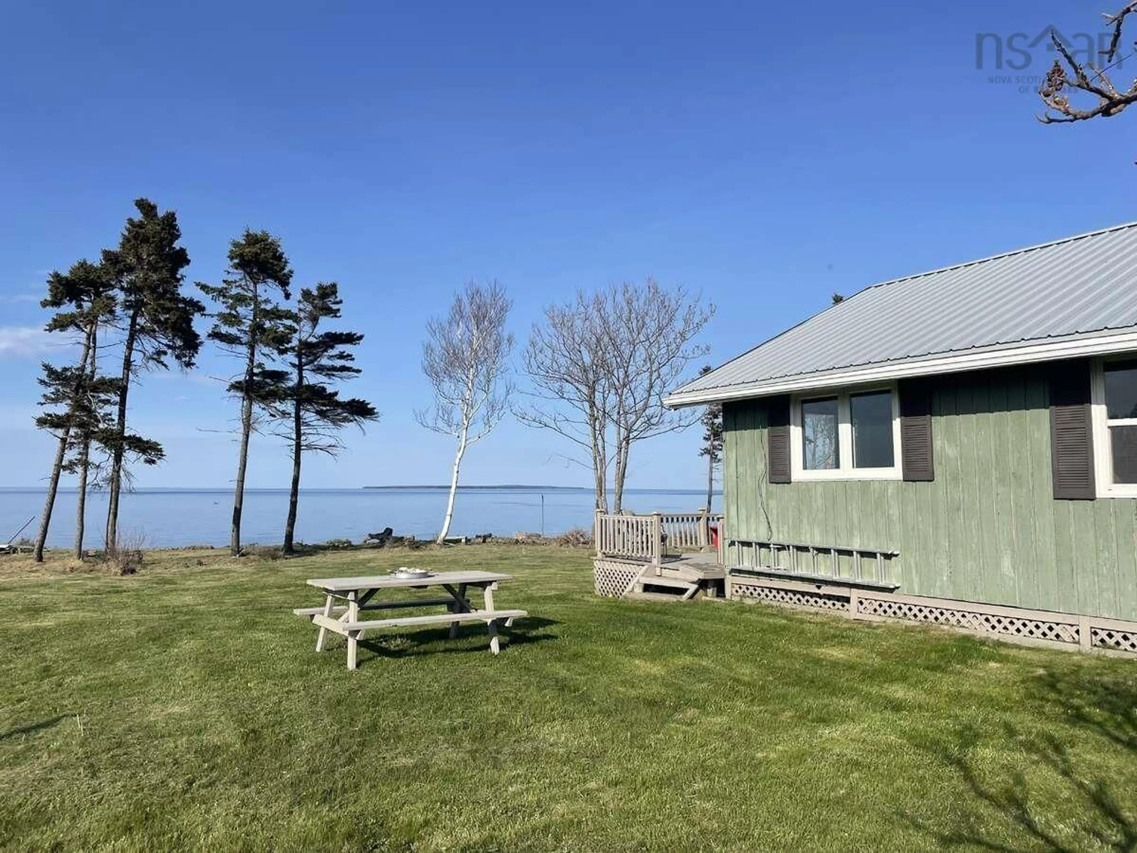 Patio, cottage for 1613 Caribou Island Rd, Caribou Island Nova Scotia B0K 1H0