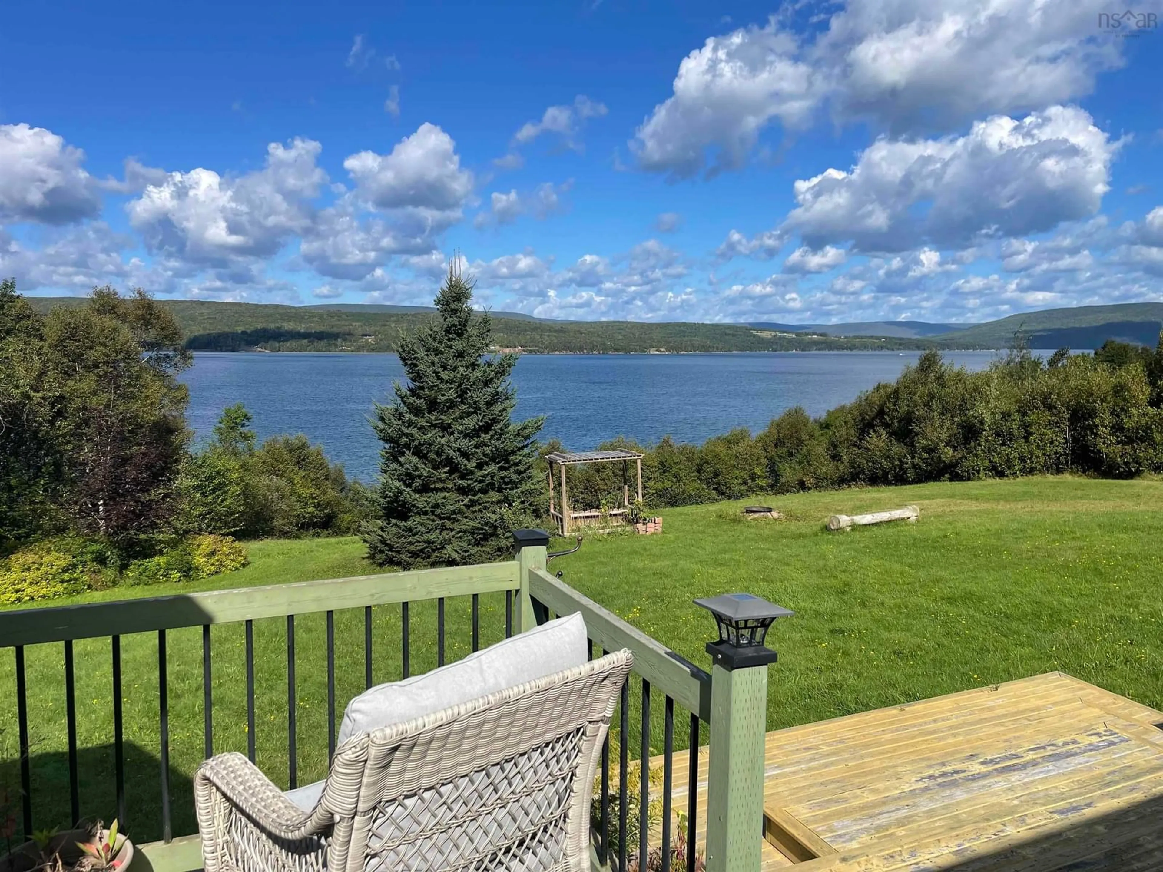 Patio, the view of lake or river for 3836 105 Hwy, South Haven Nova Scotia B0E 1B0