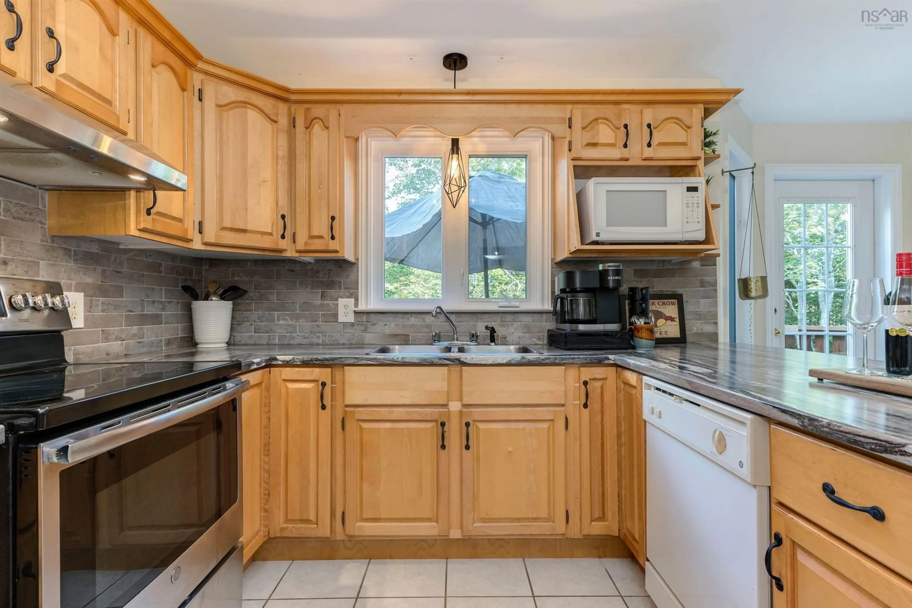 Standard kitchen, wood floors, cottage for 2 Travis Crt, Cow Bay Nova Scotia B3G 1R1