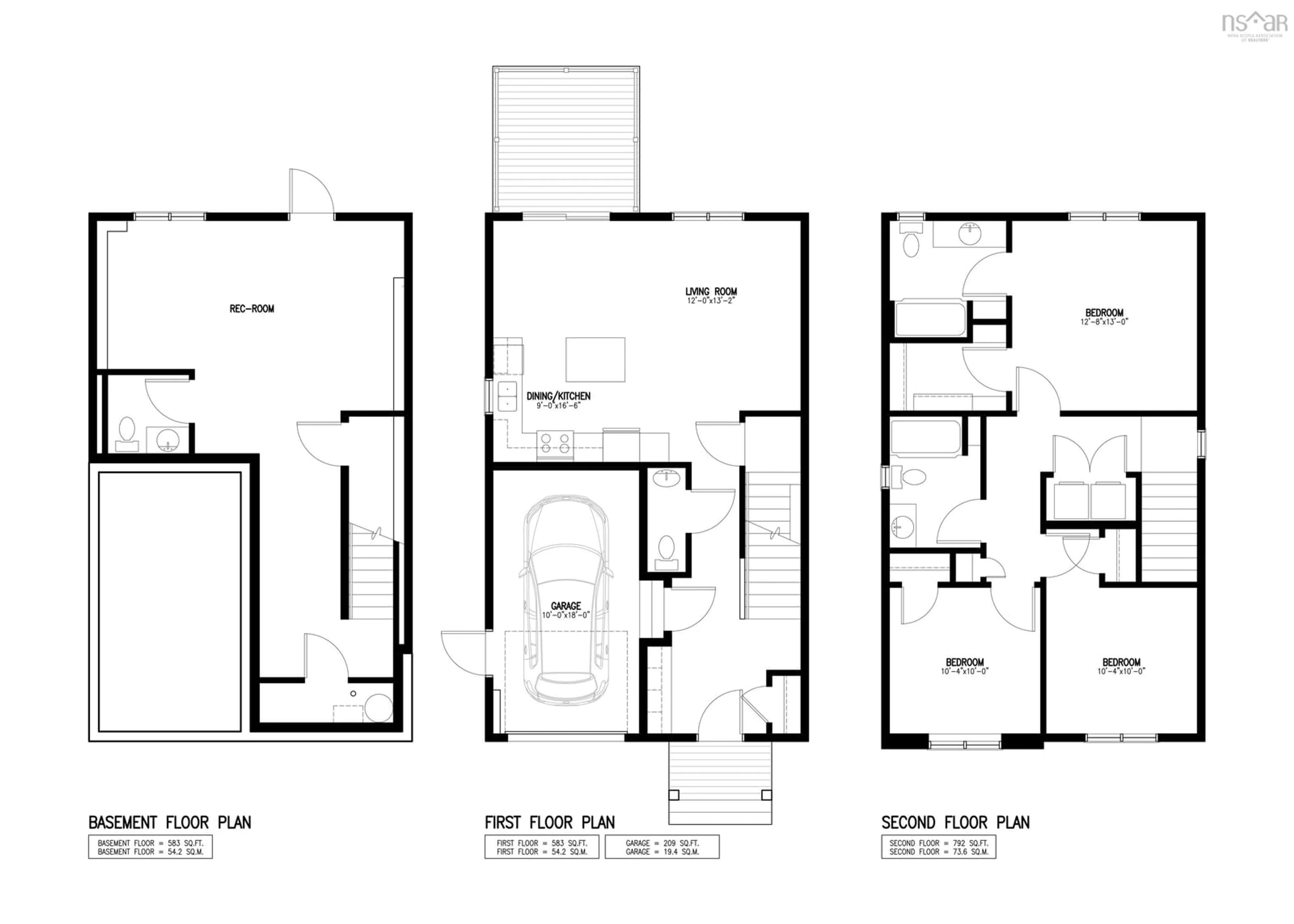 Floor plan for 165 Darner Dr #DA-49, Beaver Bank Nova Scotia B4G 1C1