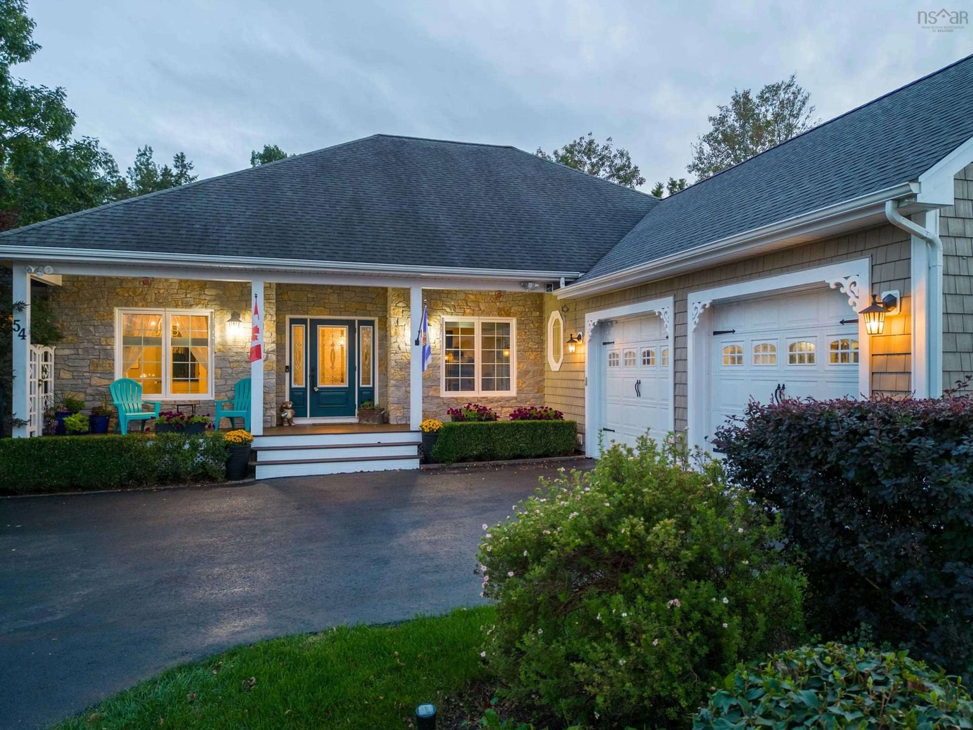 Frontside or backside of a home for 54 Deerview Cres, Salmon River Nova Scotia B2N 6P6