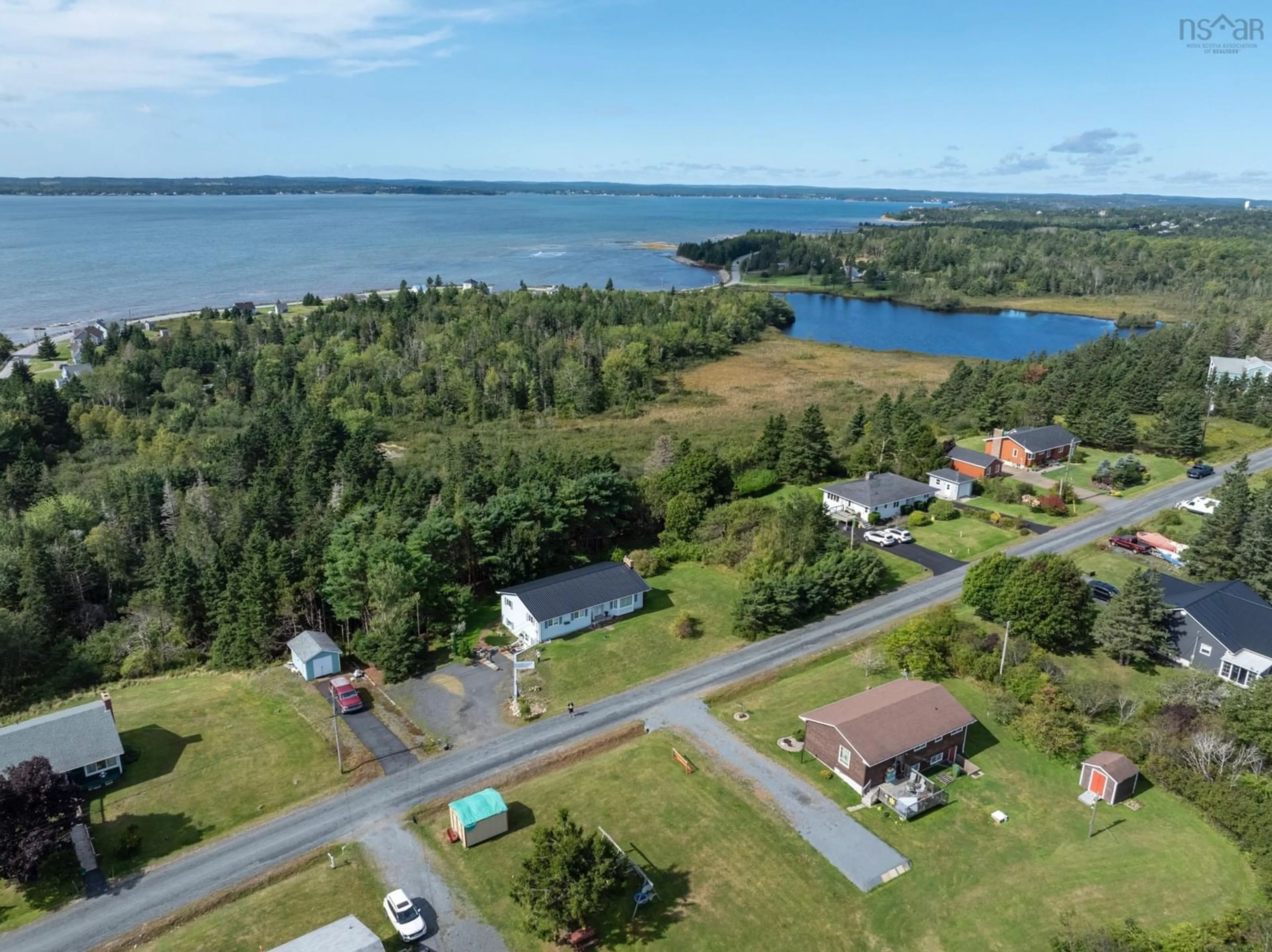 A pic from exterior of the house or condo, lake for 55 Enslow Rd, Blue Rocks Nova Scotia B0J 2C0