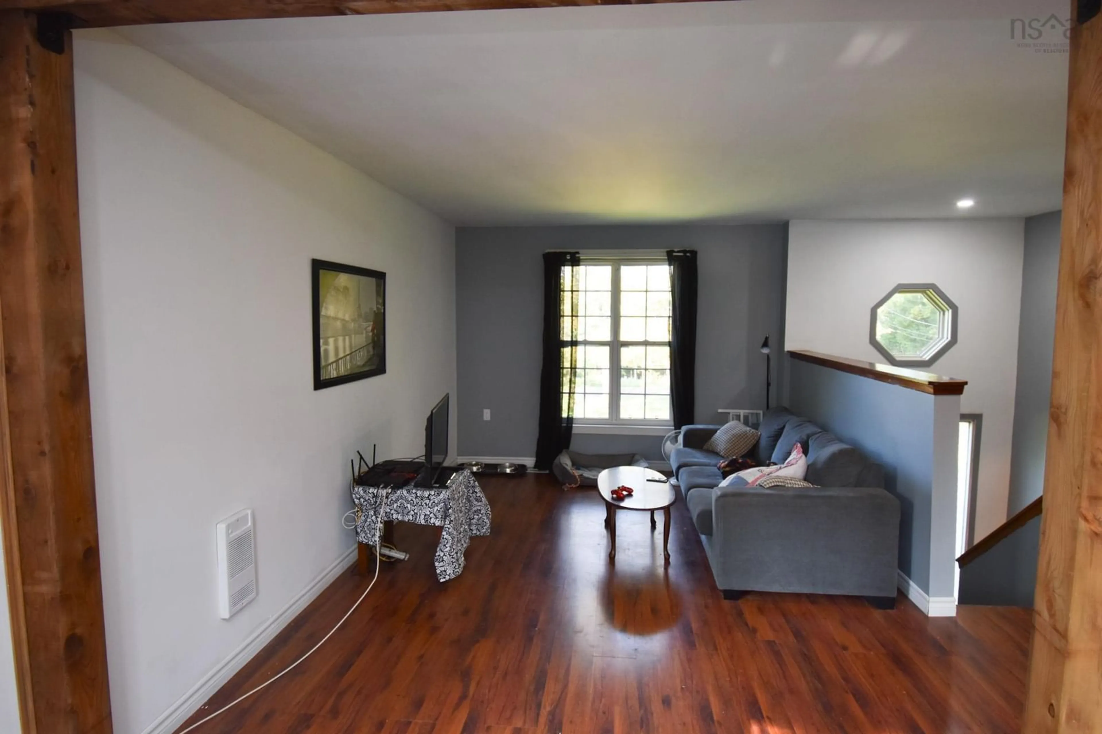 Living room, wood floors for 114 Scott Ave, Greenfield Nova Scotia B6L 4H4