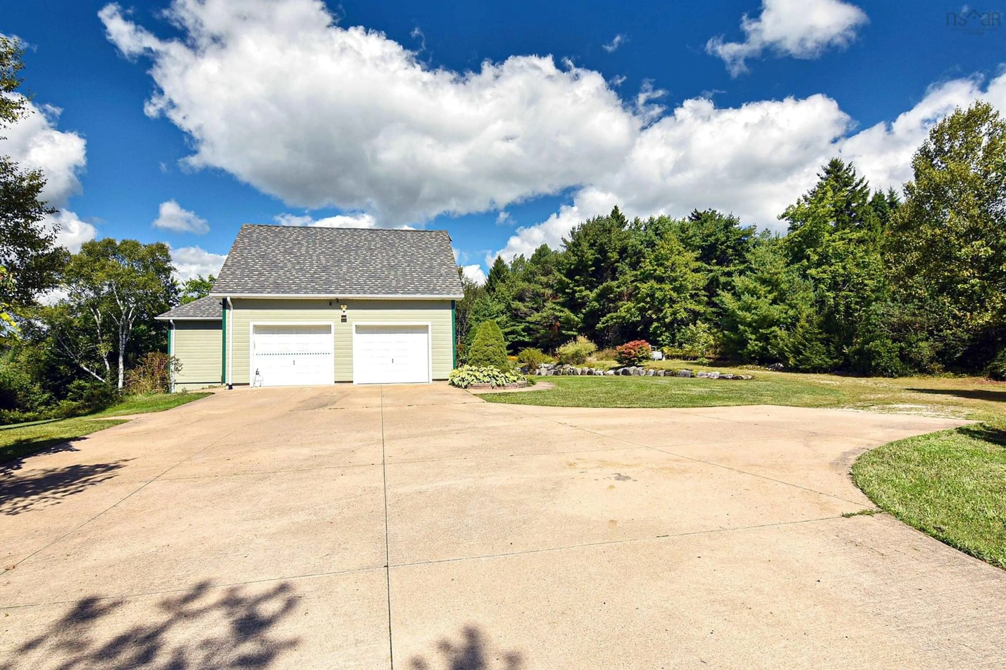 Indoor garage, cement floor for 122 Goat Lake Road, East Chester Nova Scotia B0J 1J0