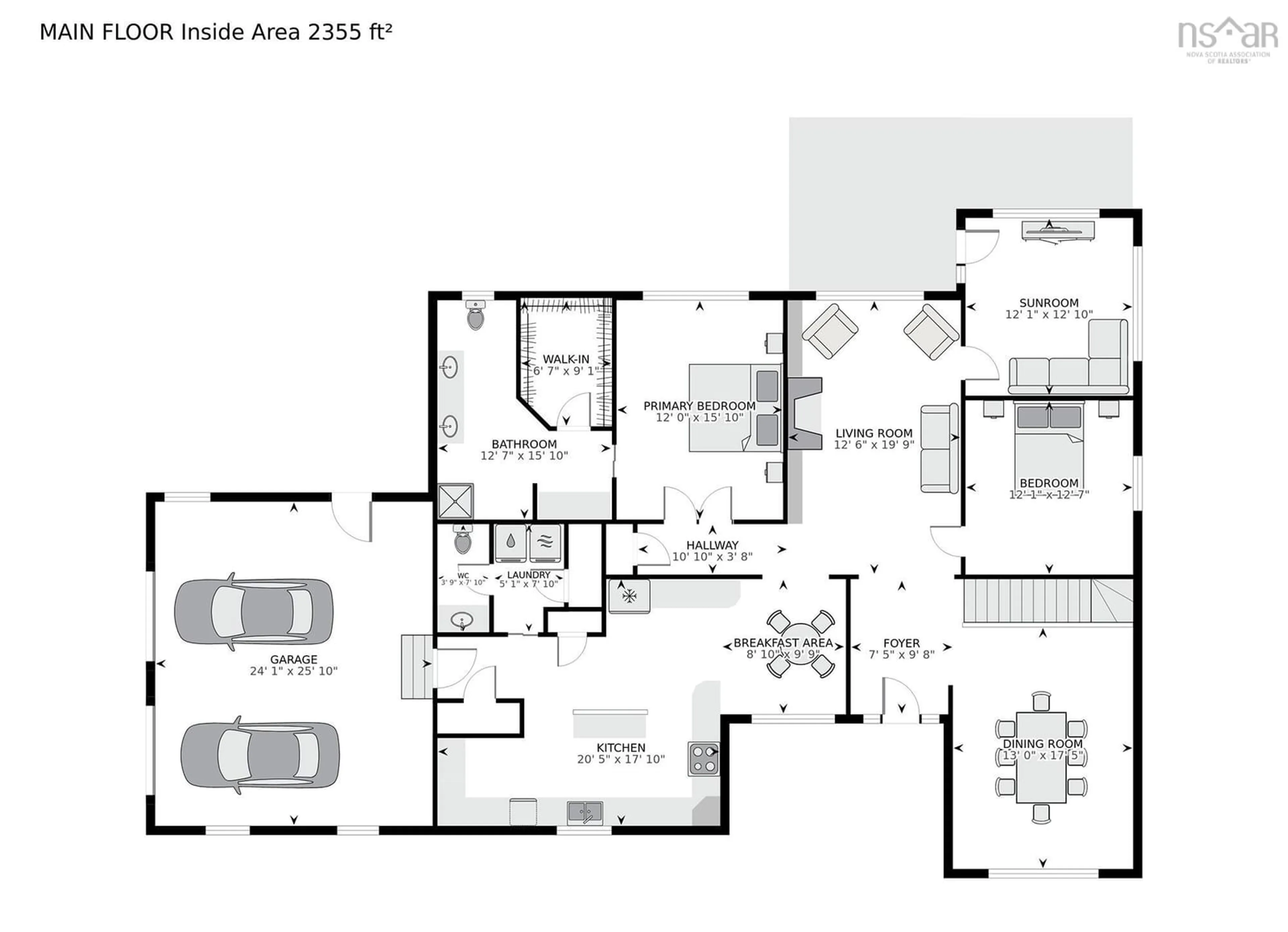 Floor plan for 122 Goat Lake Road, East Chester Nova Scotia B0J 1J0