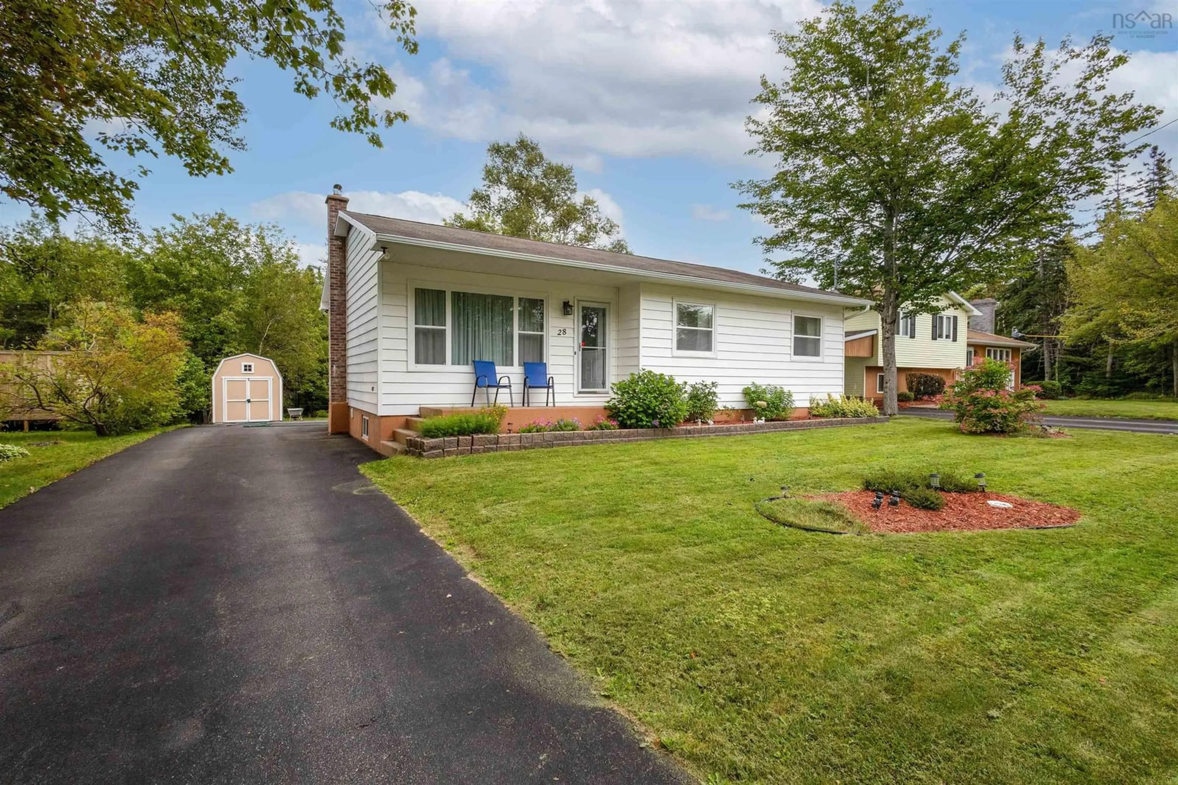 Home with vinyl exterior material for 28 Centennial Dr, Sydney Nova Scotia B1P 3Z5