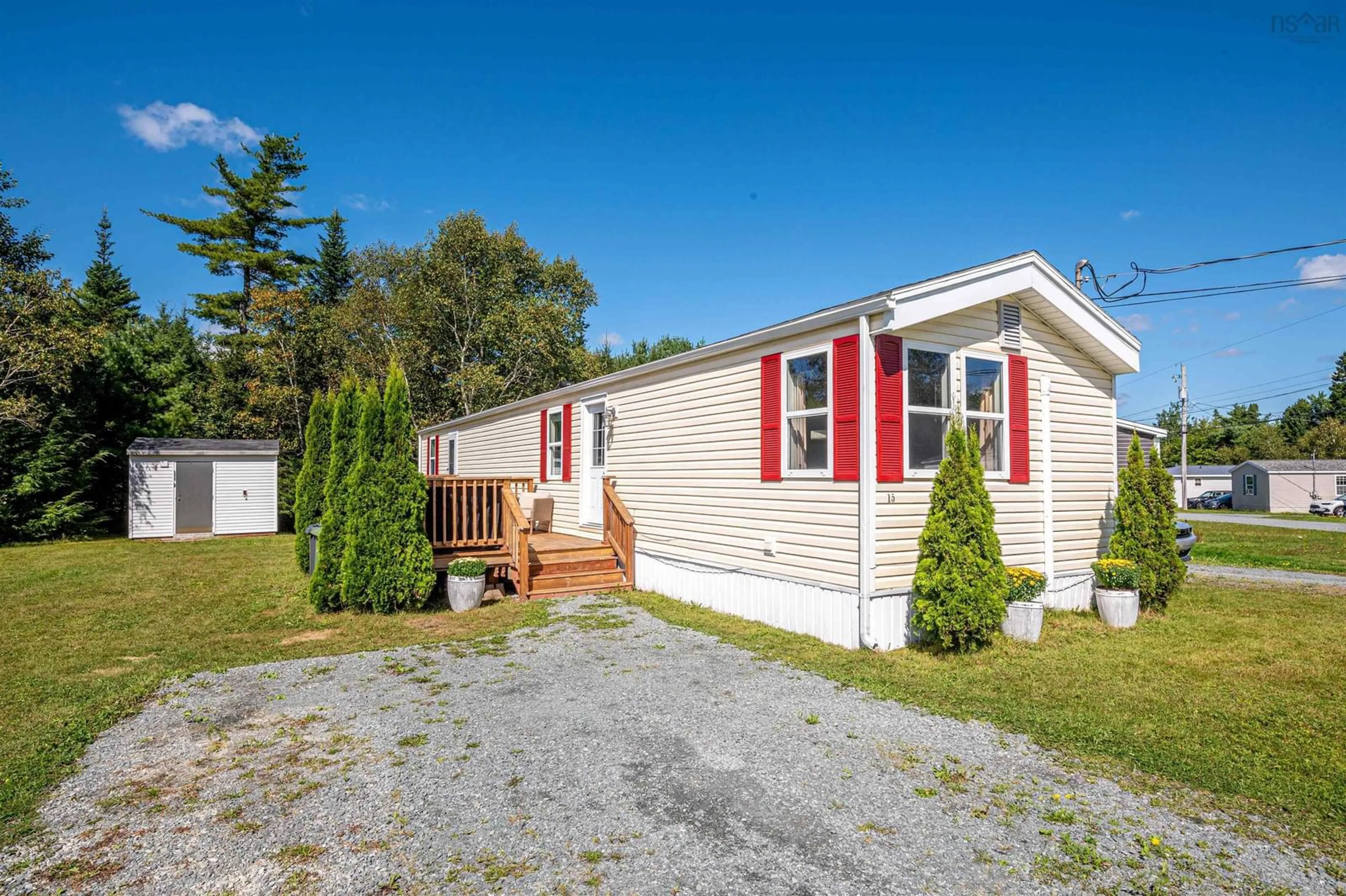 Home with vinyl exterior material for 15 Bumpy Lane, Lake Echo Nova Scotia B3E 1B7