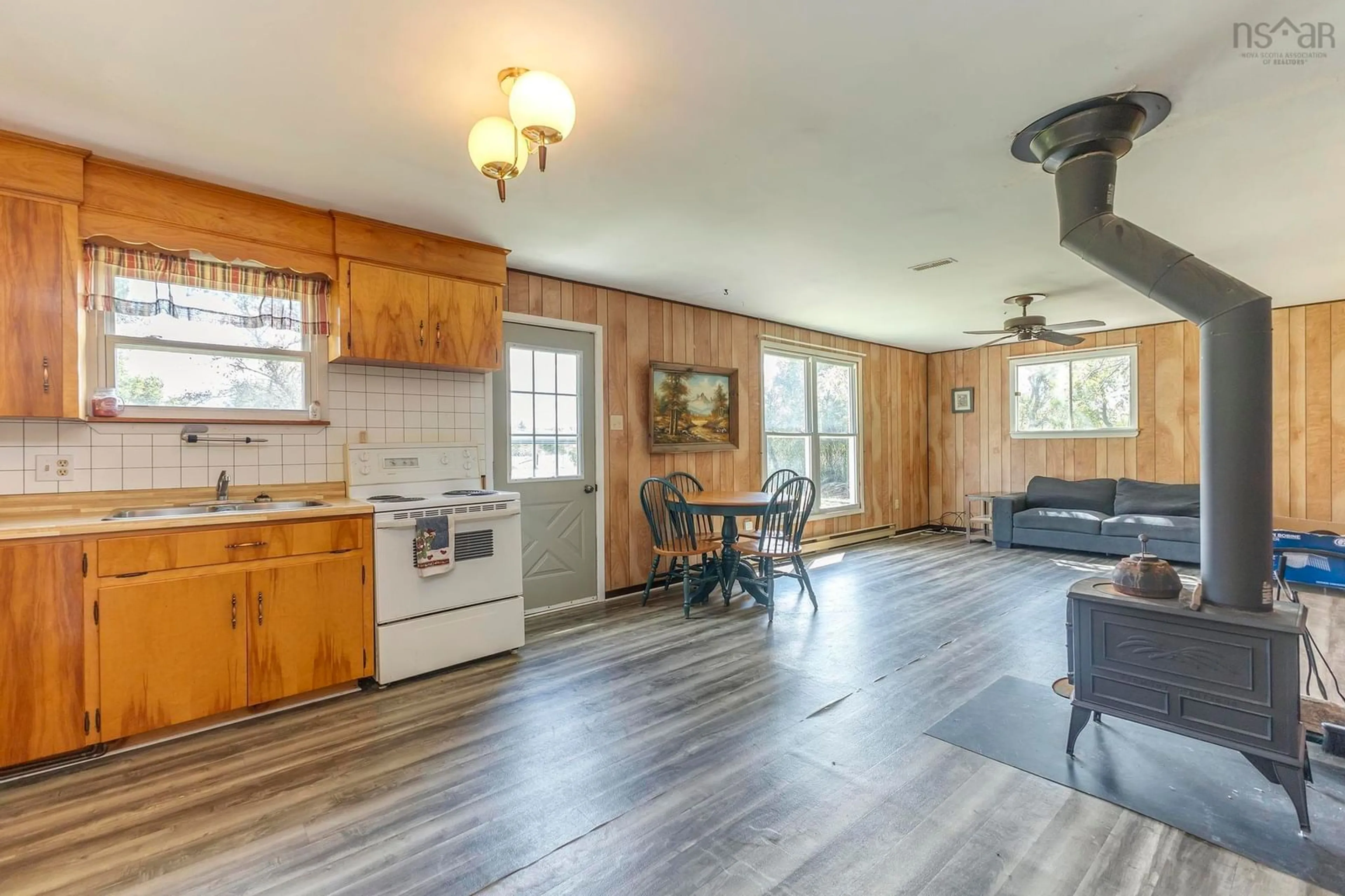 Open concept kitchen for 36 J Graham Rd, Upper Stewiacke Nova Scotia B0N 2P0