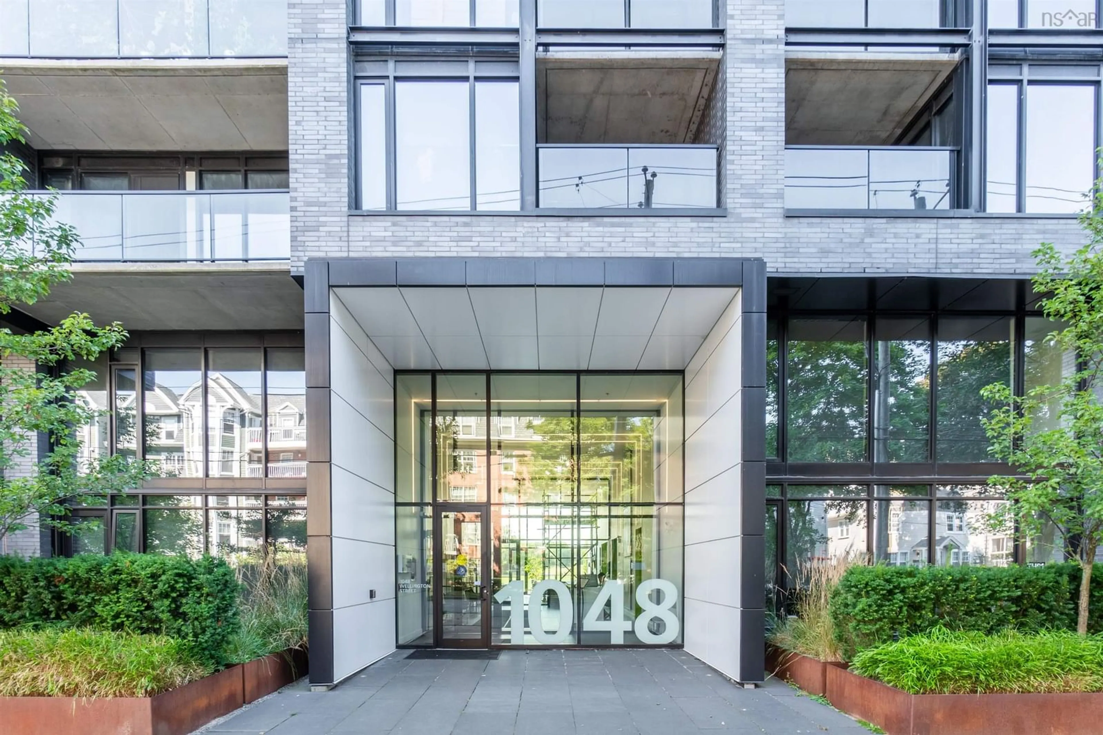 Indoor foyer, cement floor for 1048 Wellington St #714, Halifax Nova Scotia B3H 2Z8