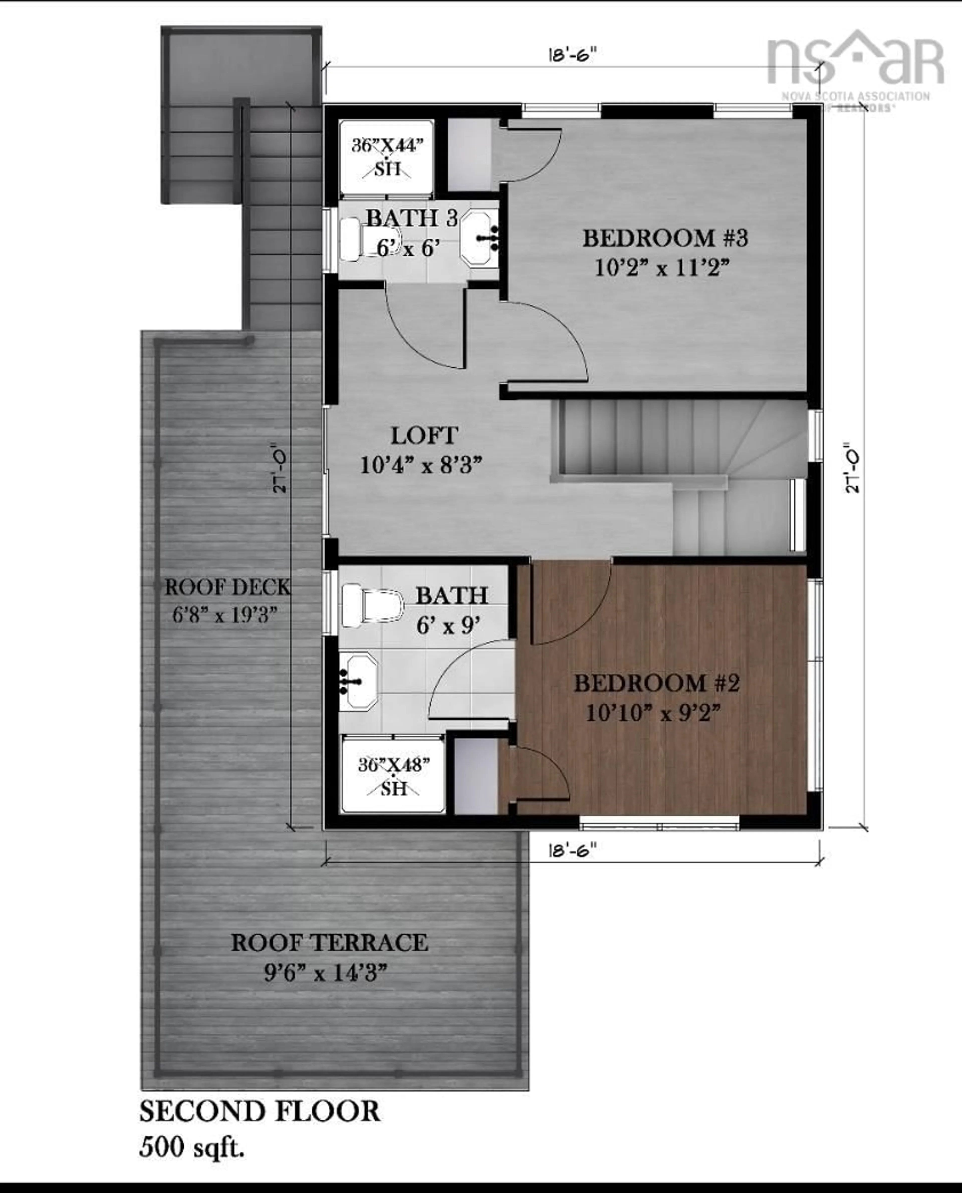 Floor plan for West Bay Rd #Lot LV 10, Dundee Nova Scotia B0E 3K0