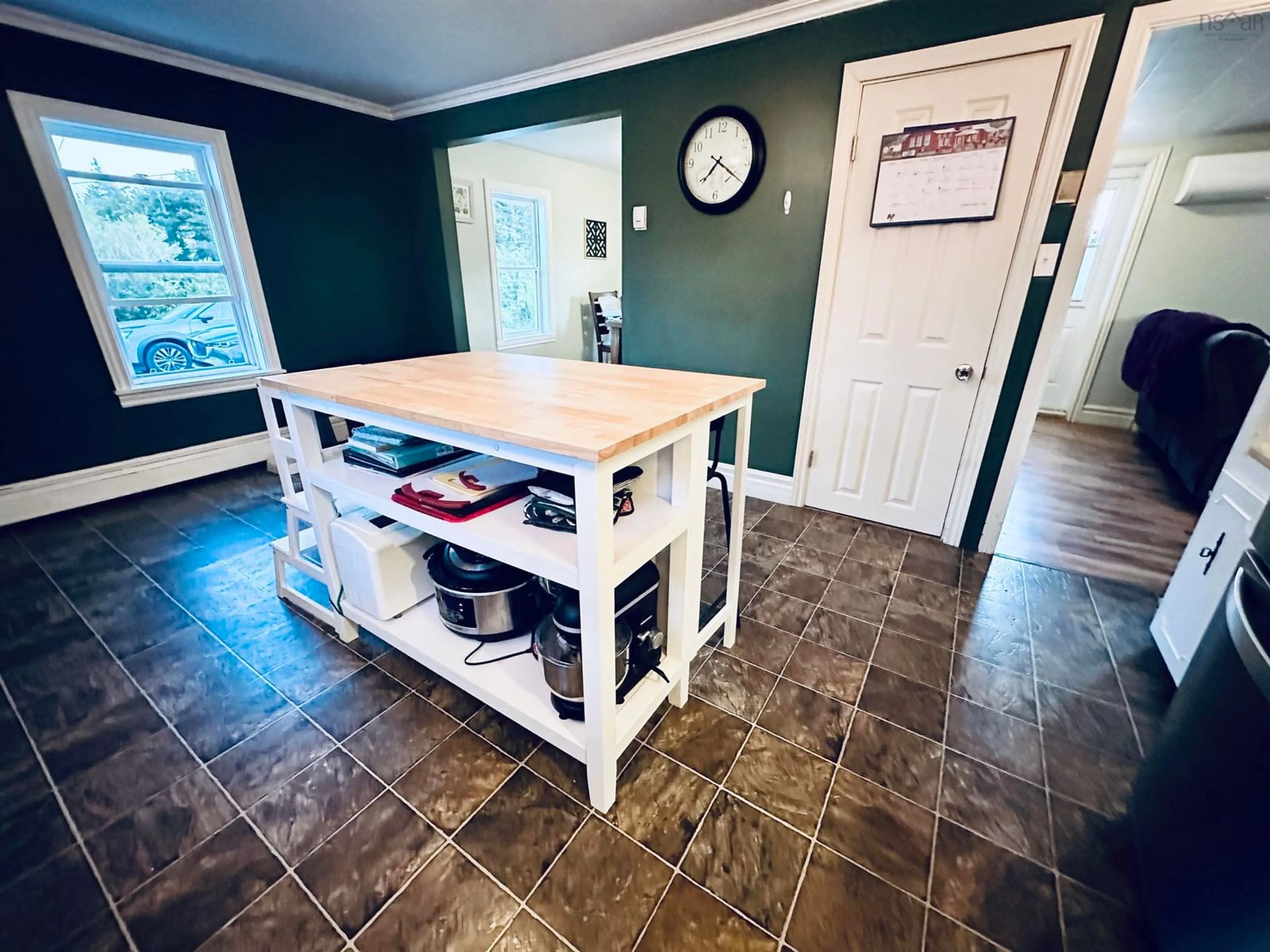 Open concept kitchen for 203 Chemin Des Gasson, Amiraults Hill Nova Scotia B0W 3M0