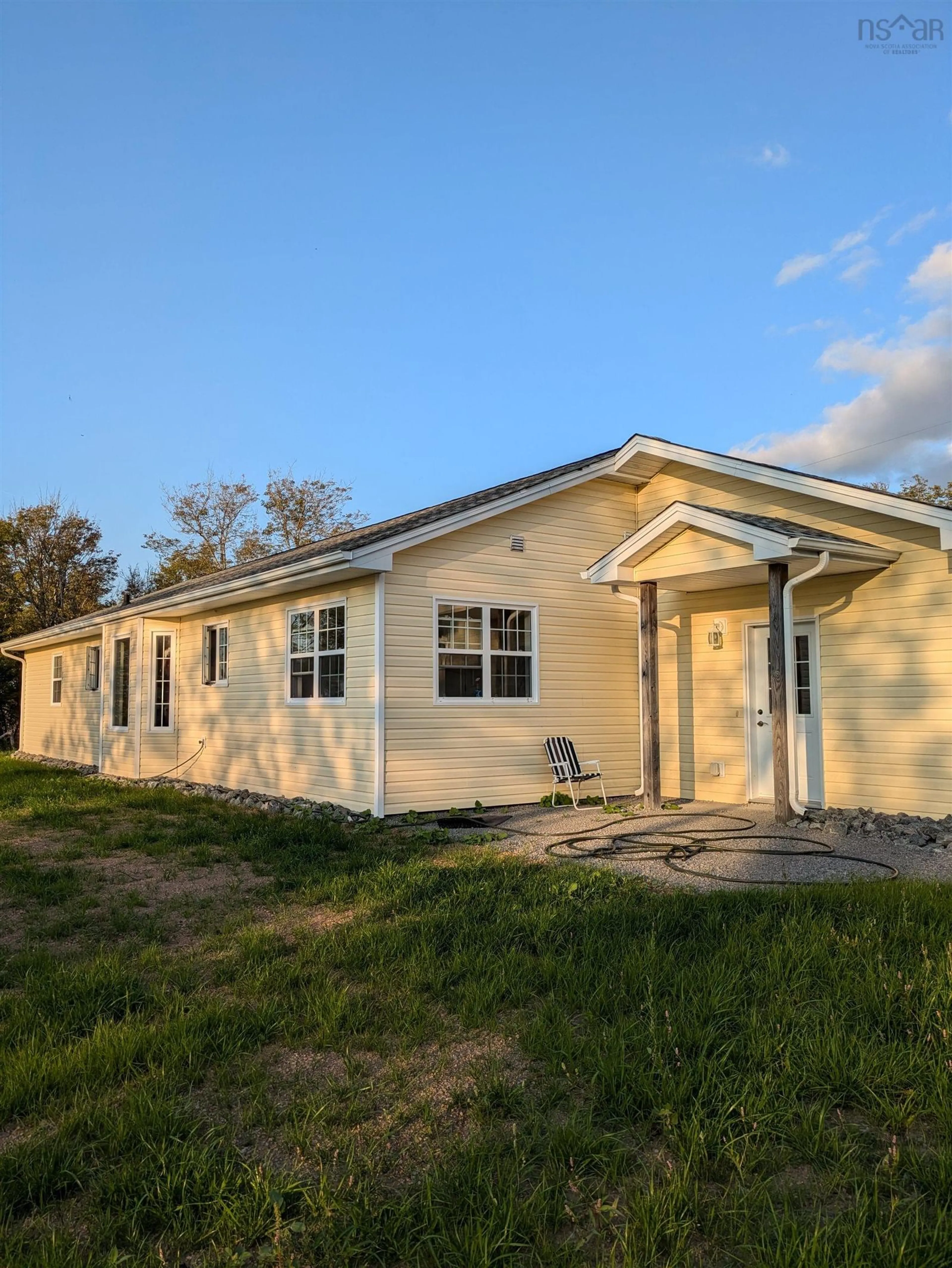 Home with vinyl exterior material for 1984 Gabarus Highway, Dutch Brook, Dutch Brook Nova Scotia B1L 1E8