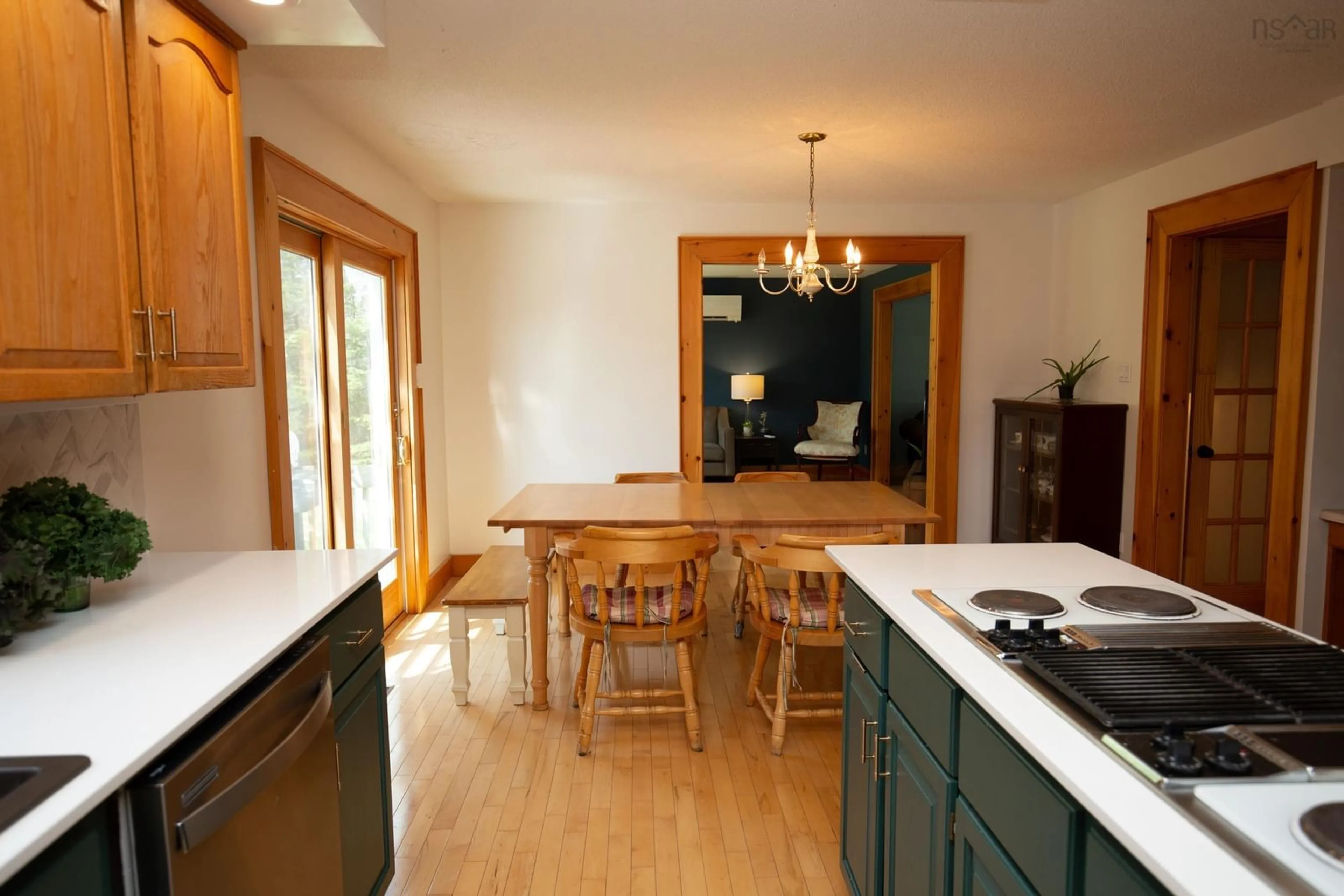 Open concept kitchen for 10764 Highway 2, Masstown Nova Scotia B0M 1G0