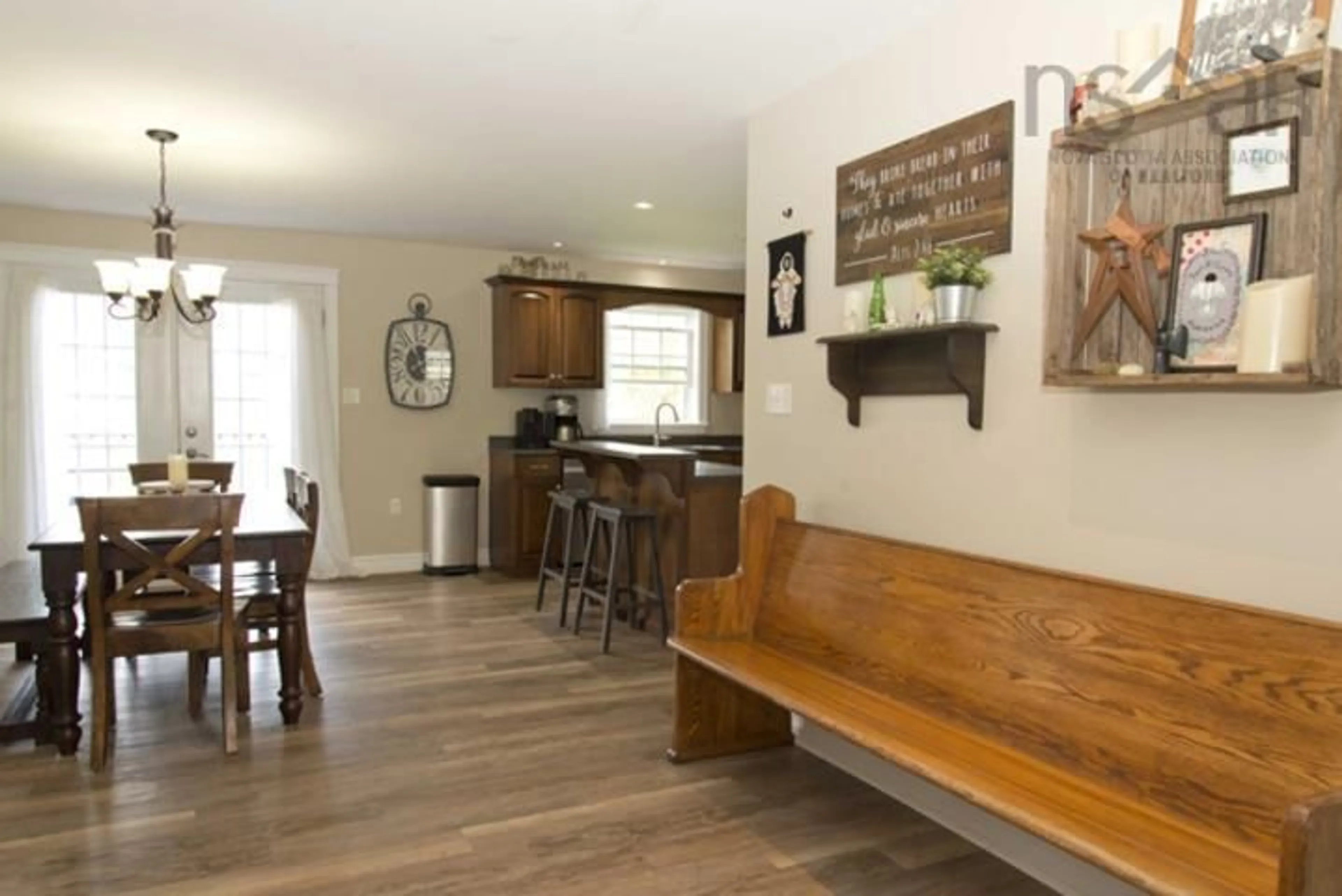 Open concept kitchen for 56 Kalley Lane, Kingston Nova Scotia B0P 1R0