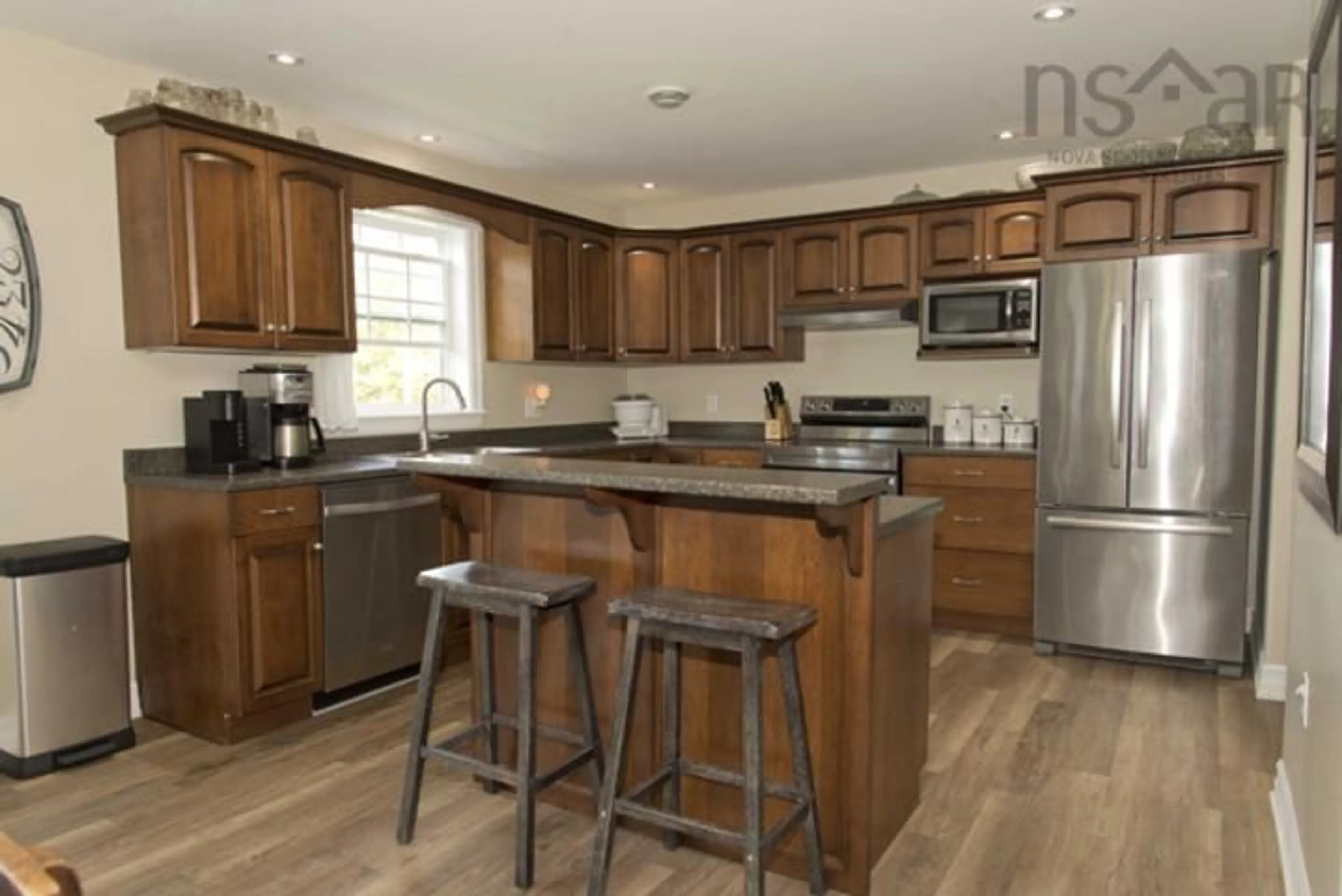 Open concept kitchen for 56 Kalley Lane, Kingston Nova Scotia B0P 1R0