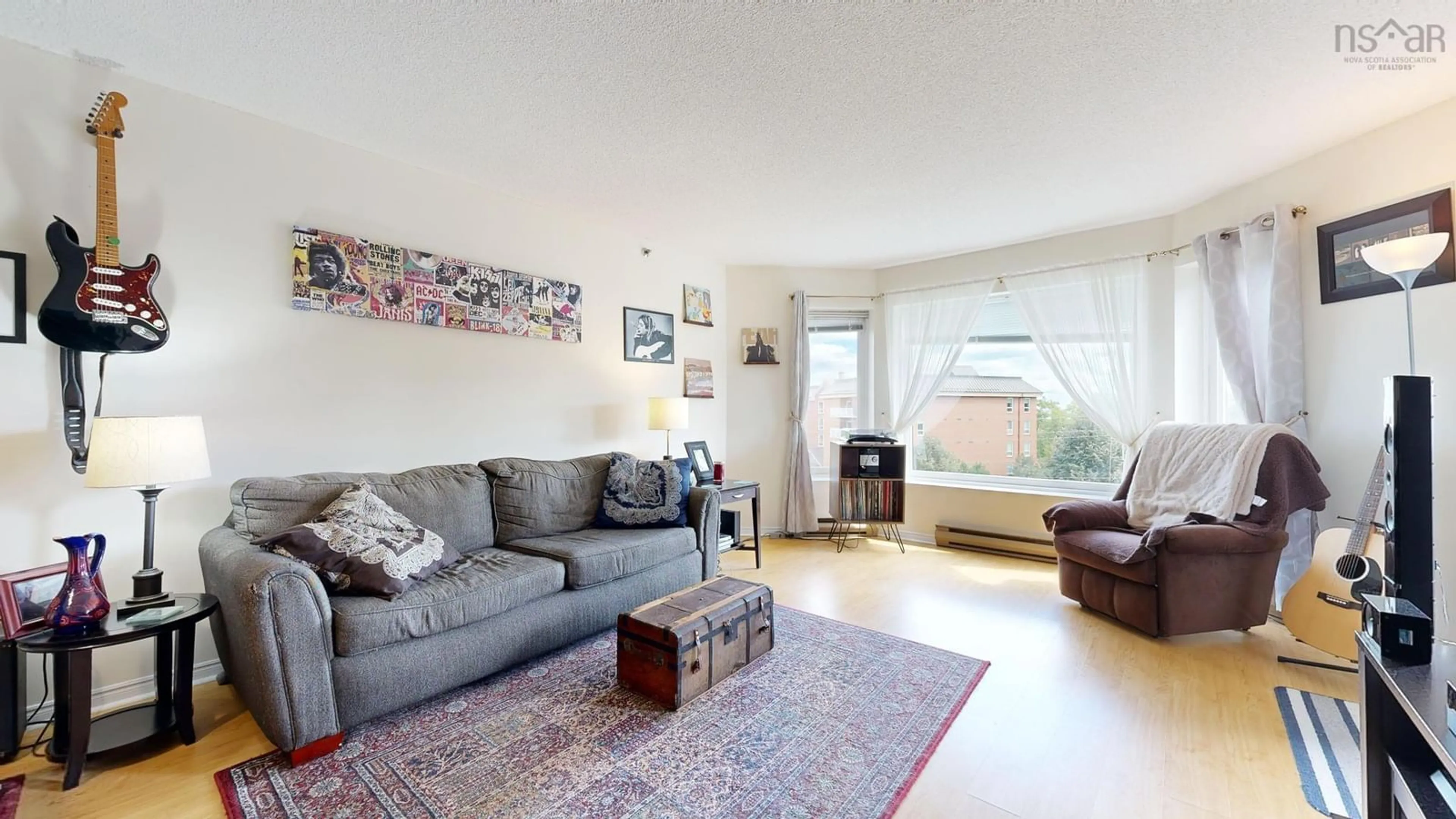 Living room, wood floors for 61 Nelsons Landing Blvd #610, Bedford Nova Scotia B4A 3X3