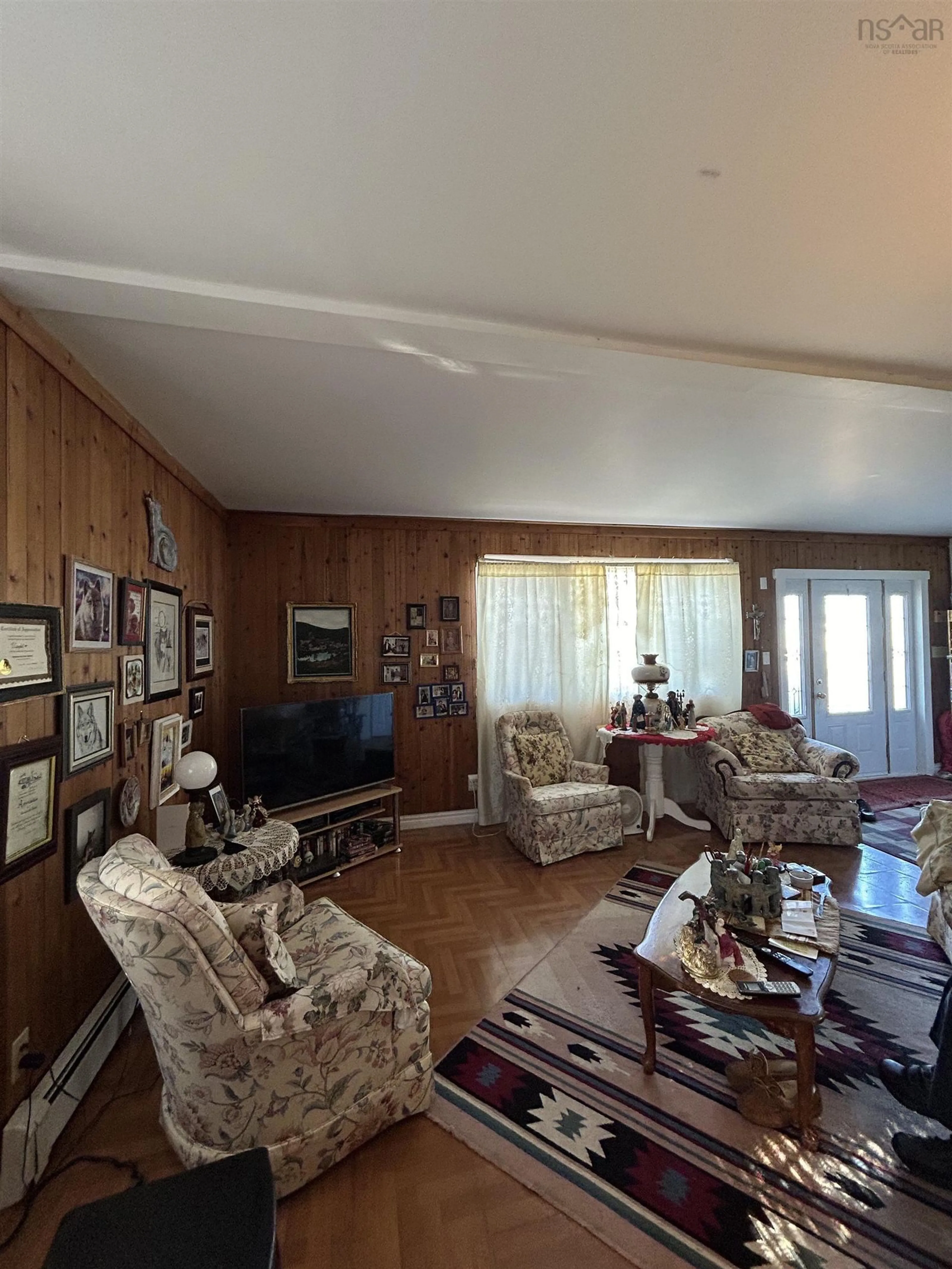 Living room, wood floors for 2A/B Wellington Court, Truro Nova Scotia B2N 6M9