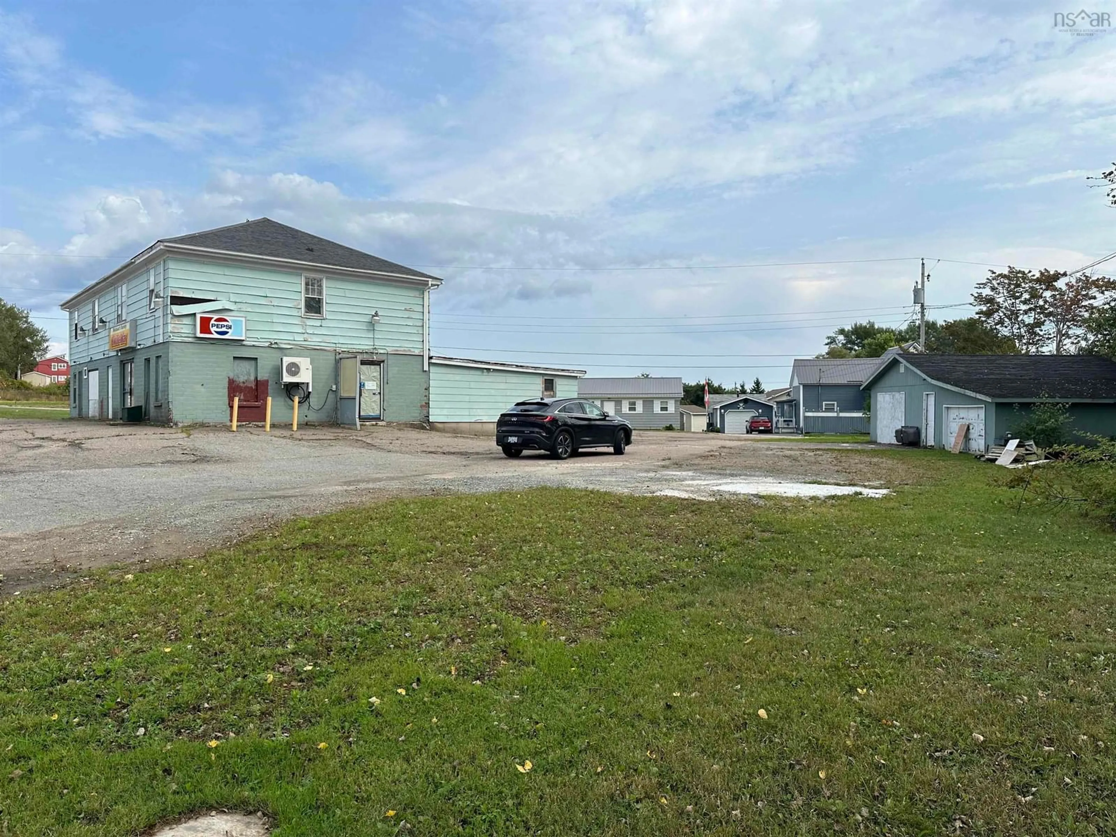 Frontside or backside of a home, the street view for 112 Sydney Rd, Port Hawkesbury Nova Scotia B9A 3A6