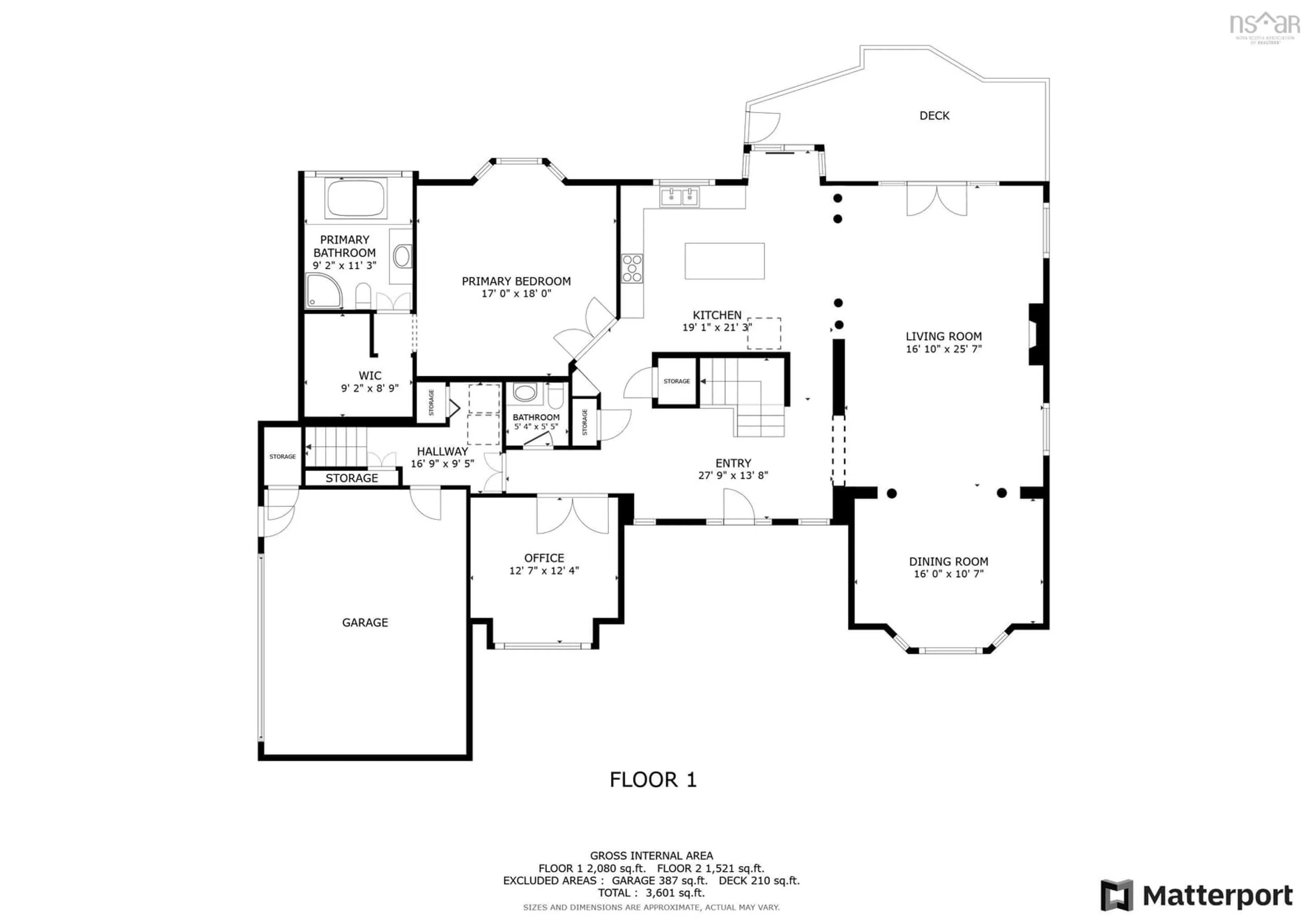 Floor plan for 16 Glenmorren Crt, Fall River Nova Scotia B2T 1A4