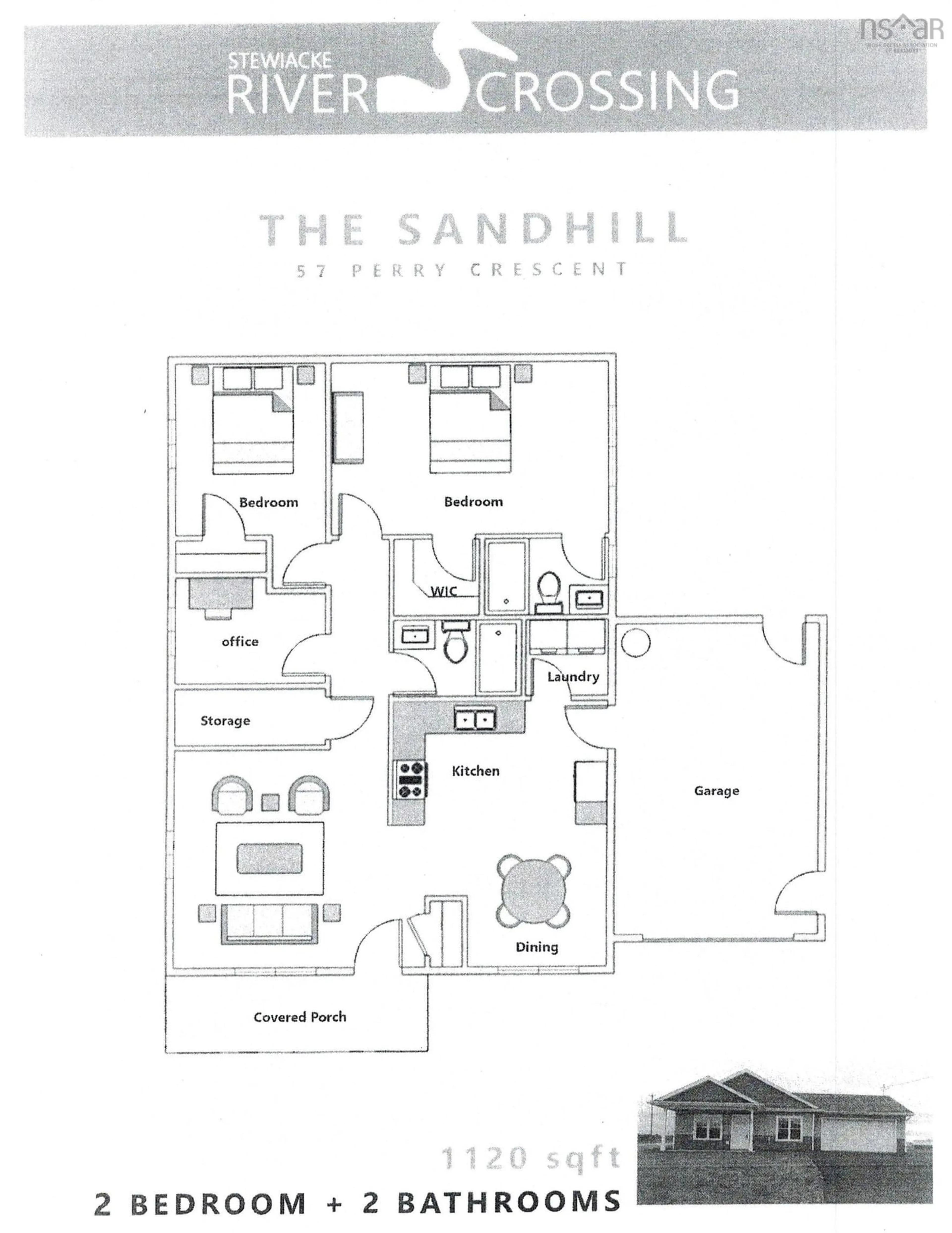 Floor plan for 57 Perry Cres, Stewiacke Nova Scotia B0N 2J0